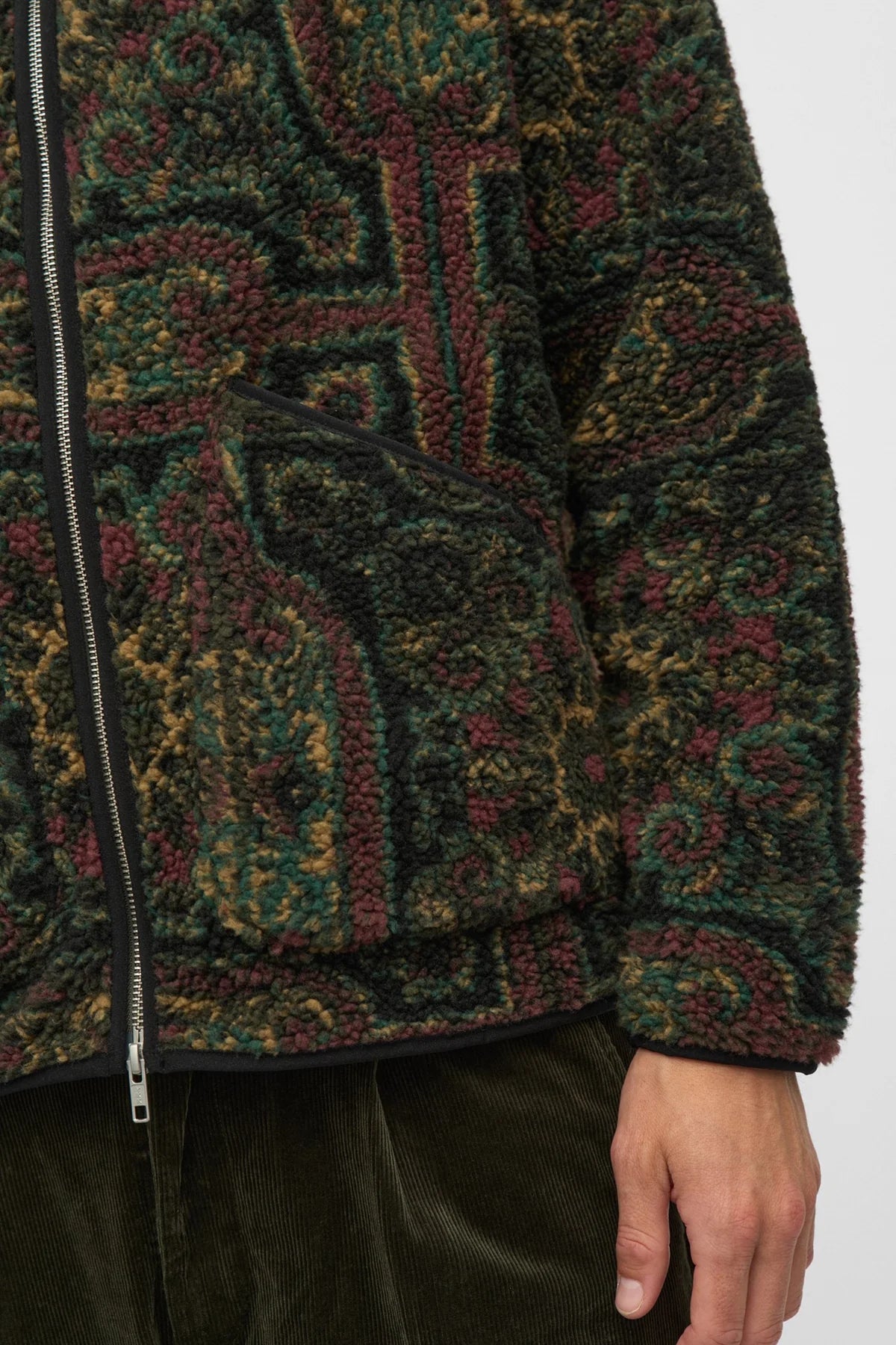 AKROBIN JACQ TEDDY CARDIGAN