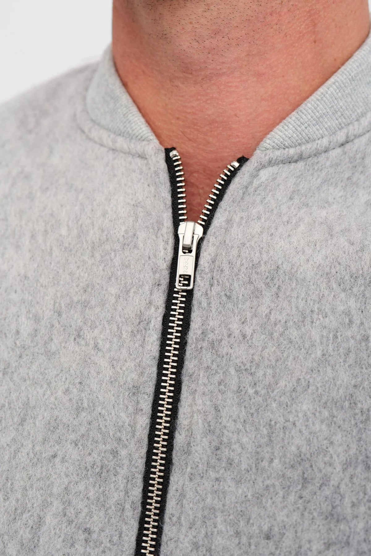 AKROBIN BOILED WOOL GILET