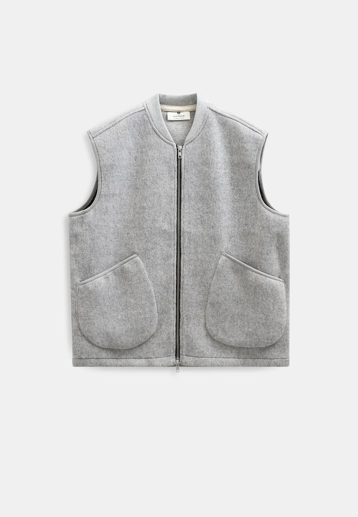 AKROBIN BOILED WOOL GILET