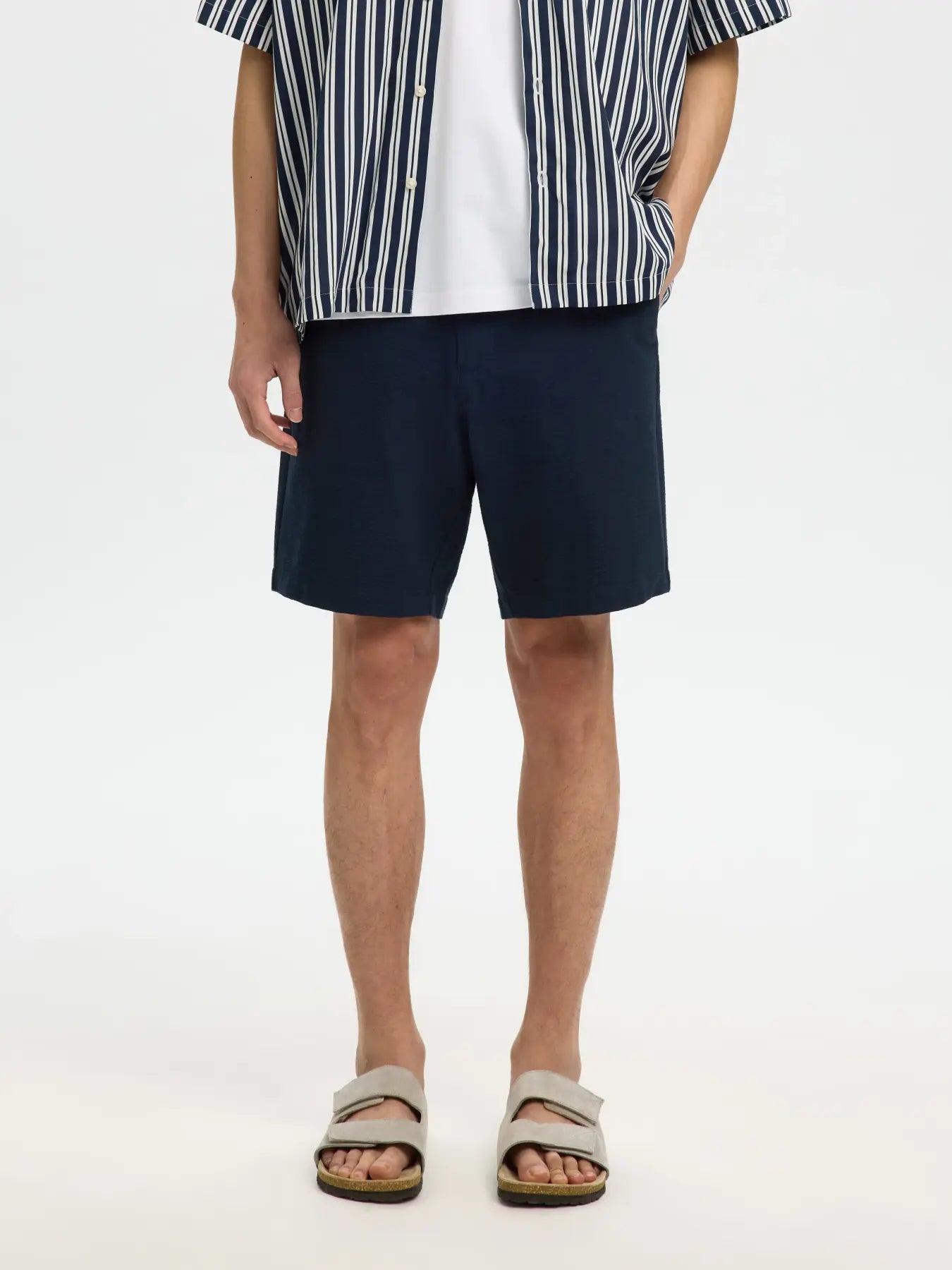 KARL SEERSUCKER SHORTS