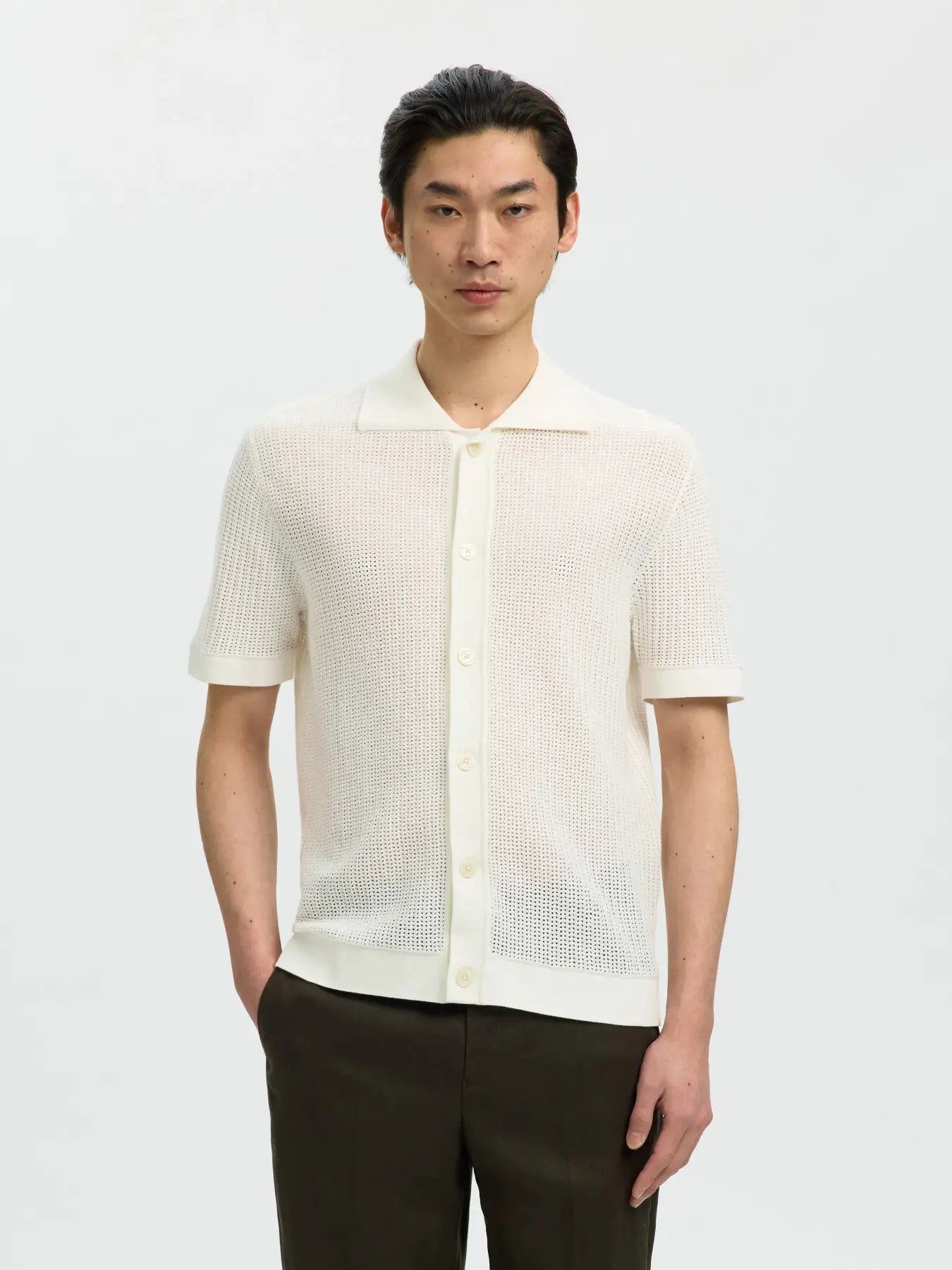 SHANE STRUCTURE POLO CARDIGAN