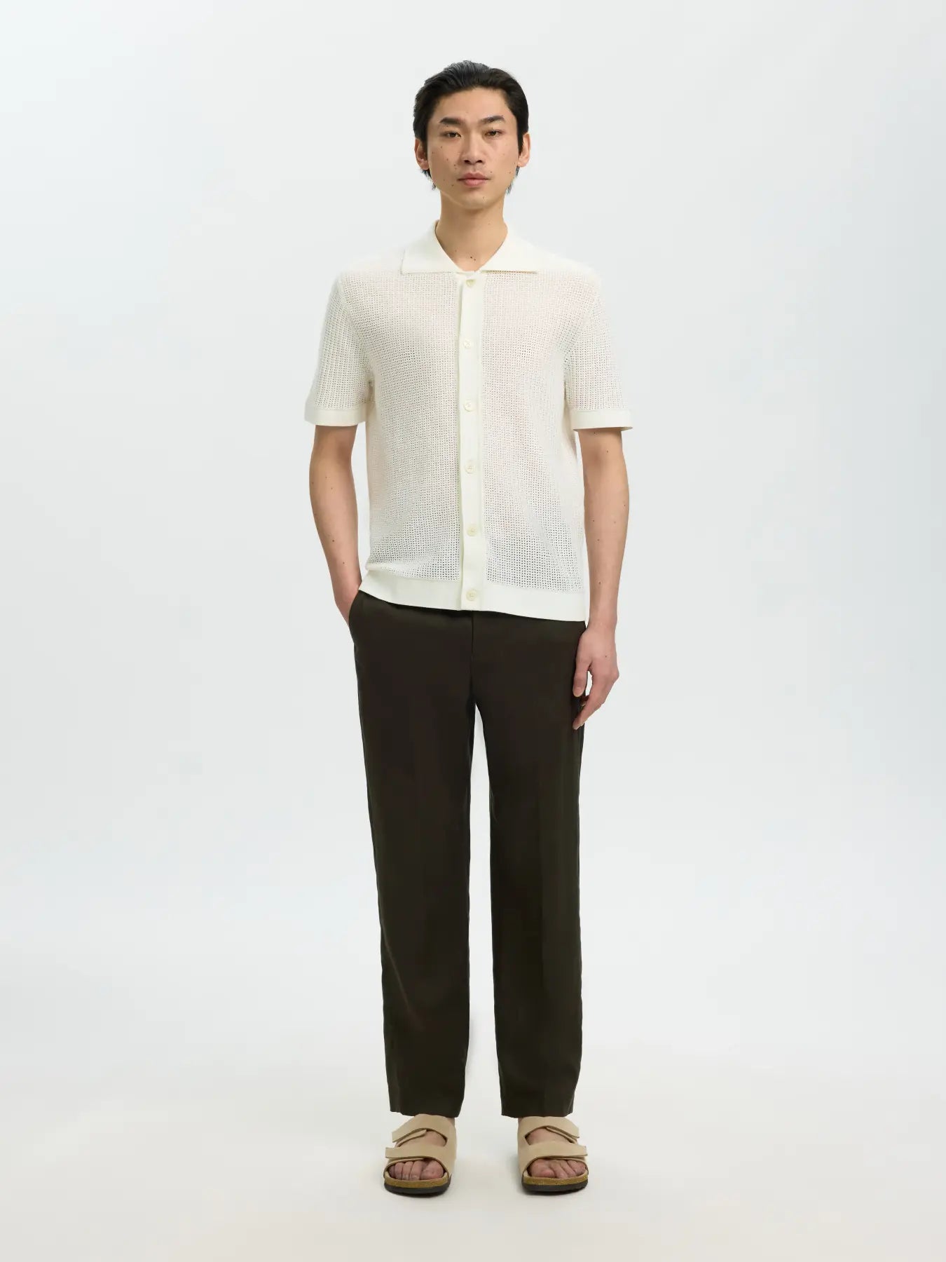 SHANE STRUCTURE POLO CARDIGAN