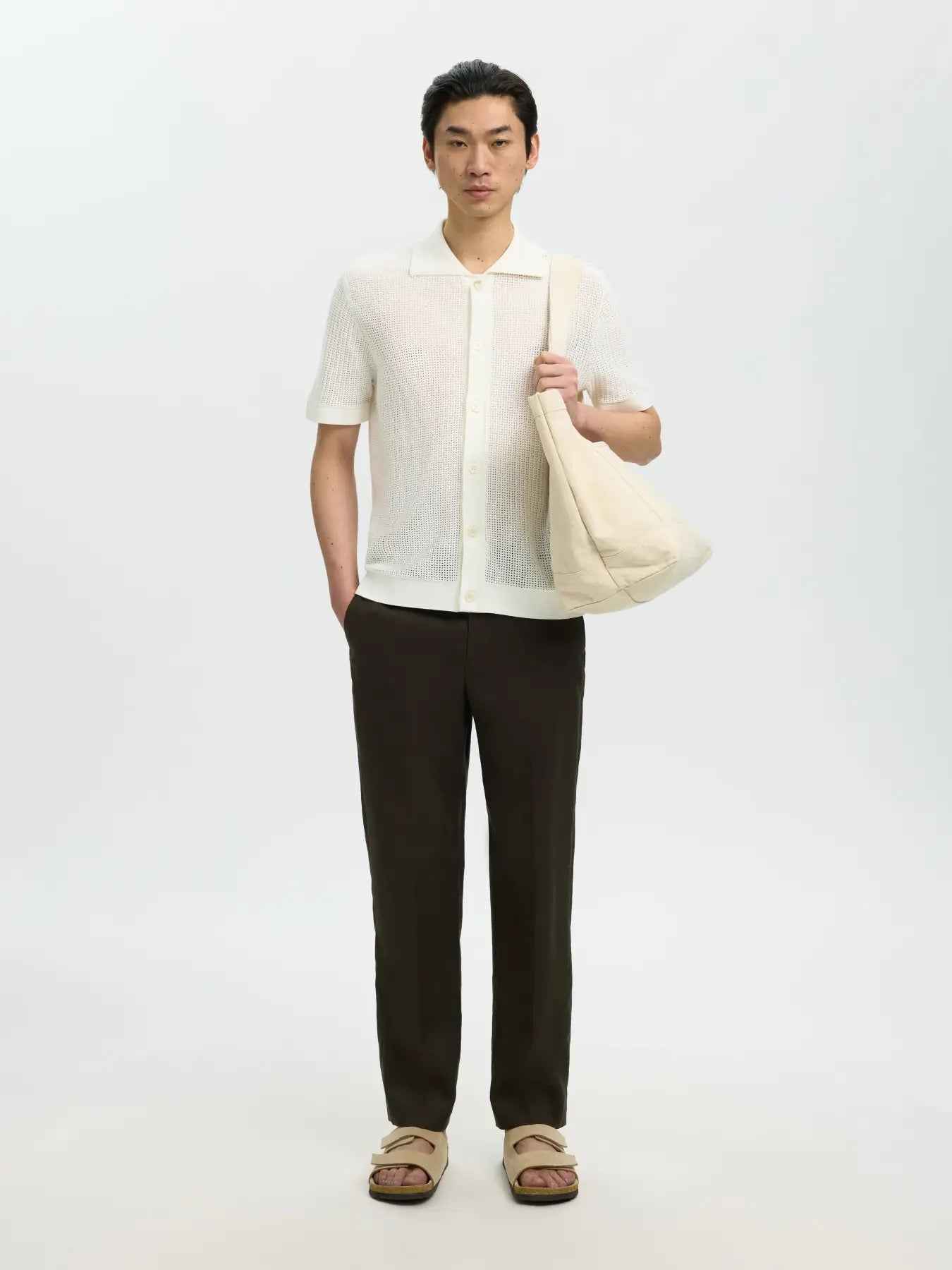 SHANE STRUCTURE POLO CARDIGAN