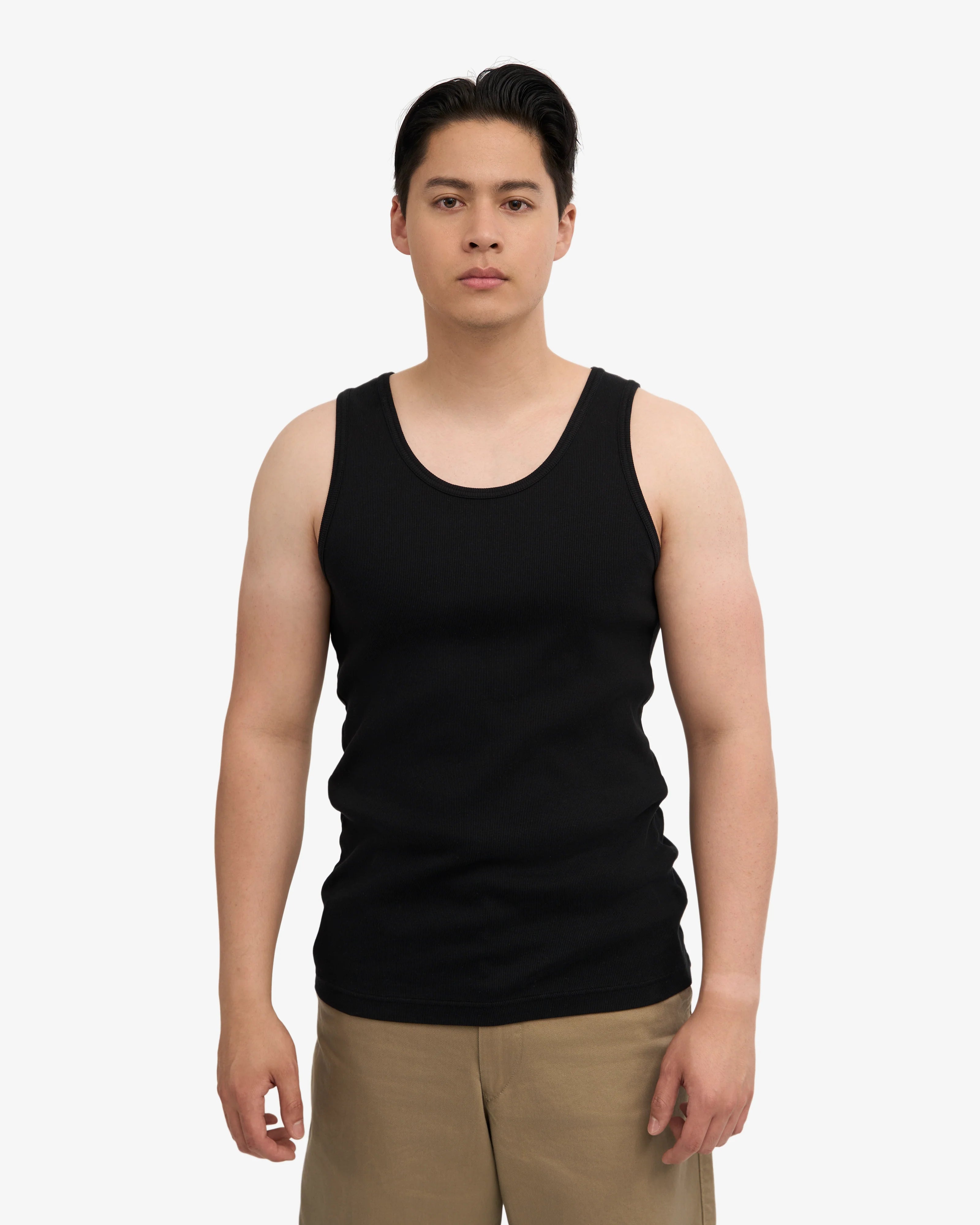 ORGANIC RIB TANK TOP