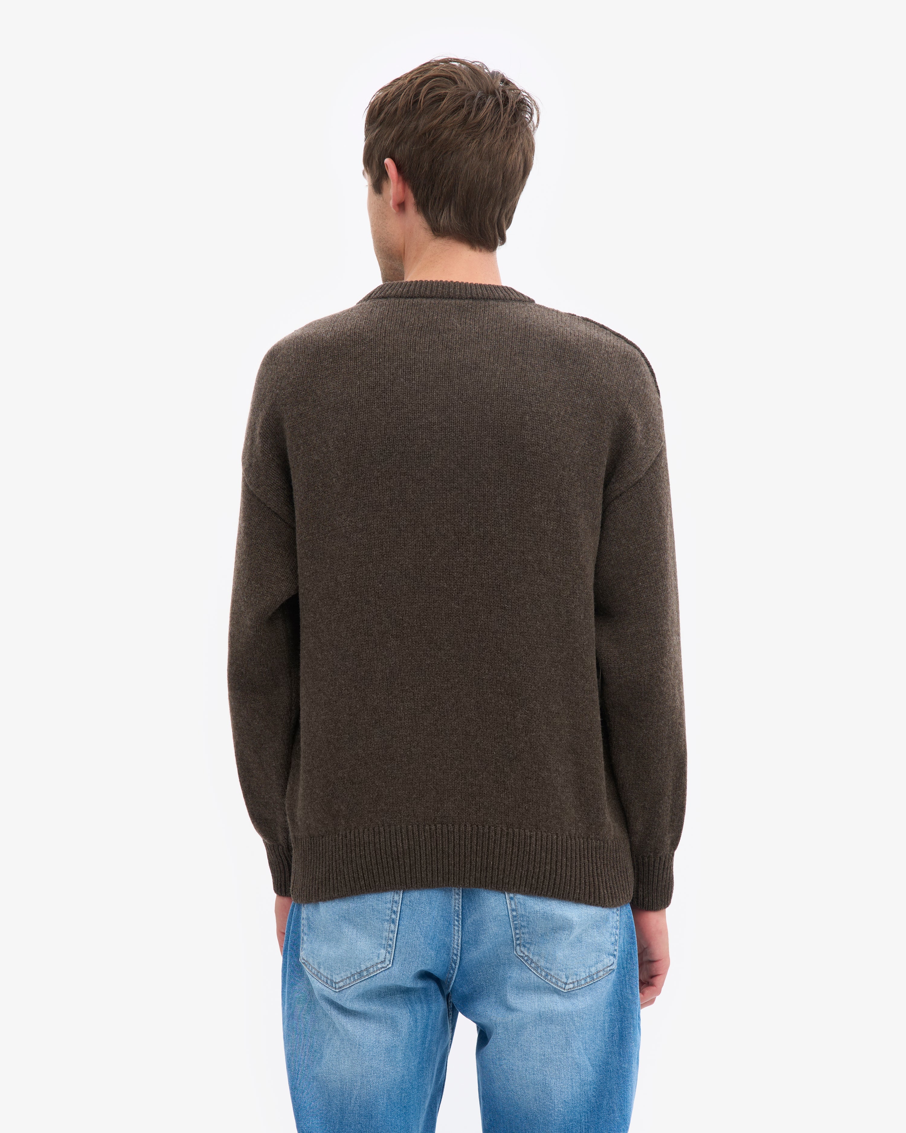 OVERSIZED MERINO WOOL CREW