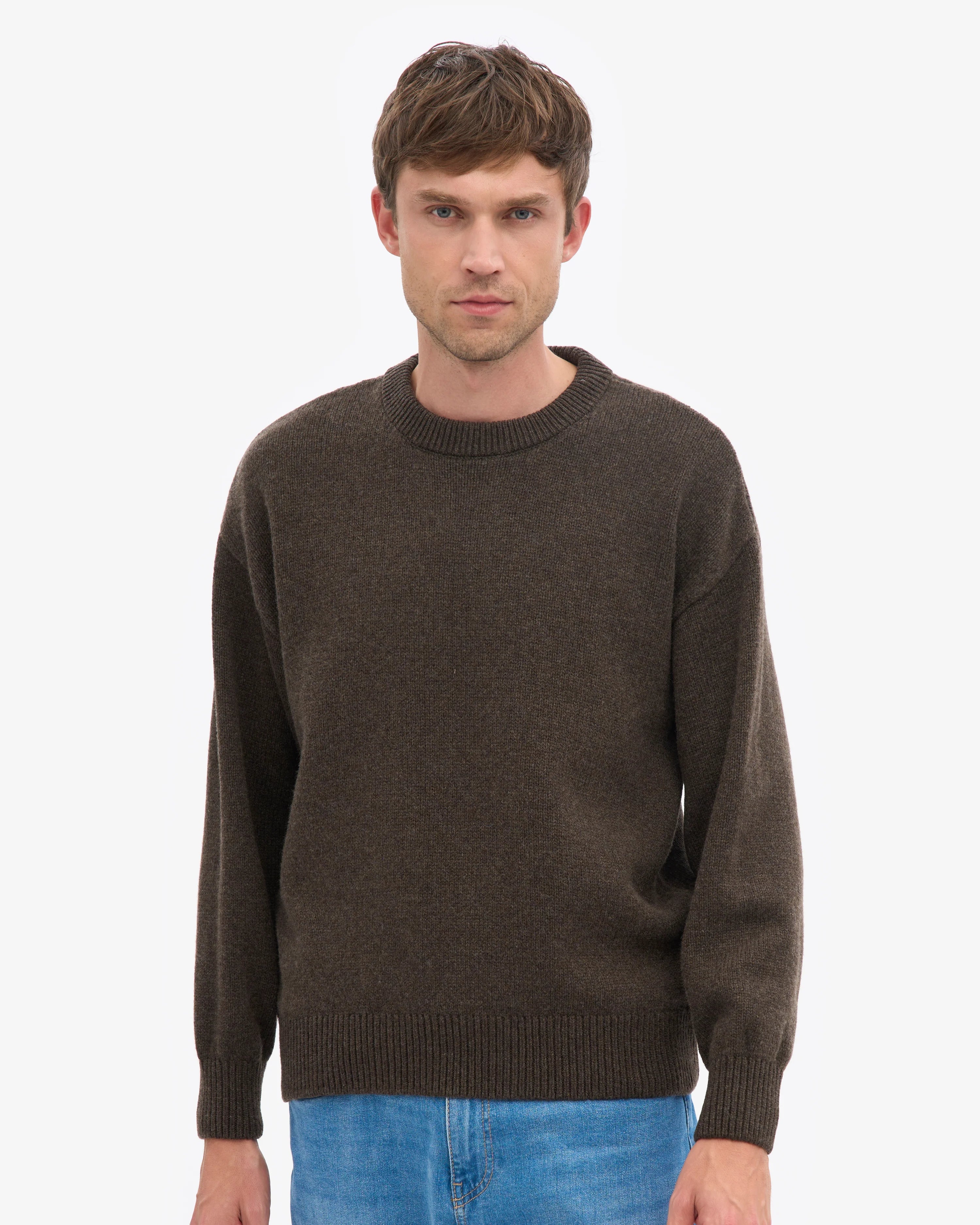 OVERSIZED MERINO WOOL CREW