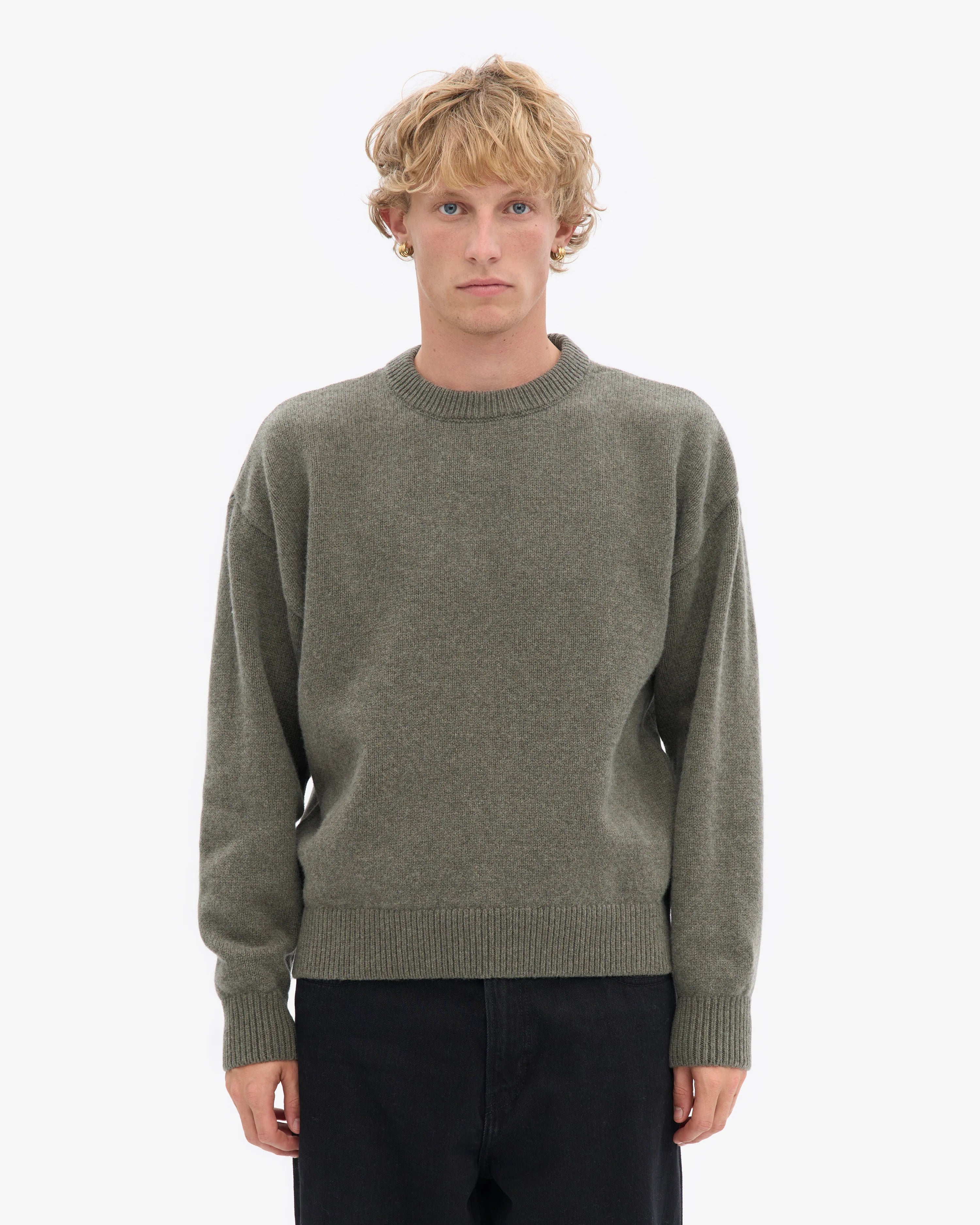 OVERSIZED MERINO WOOL CREW