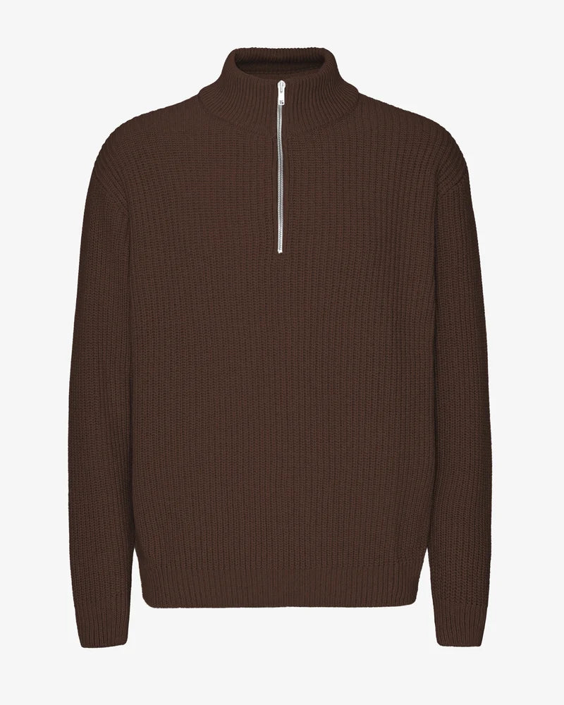 MERINO QUARTER ZIP