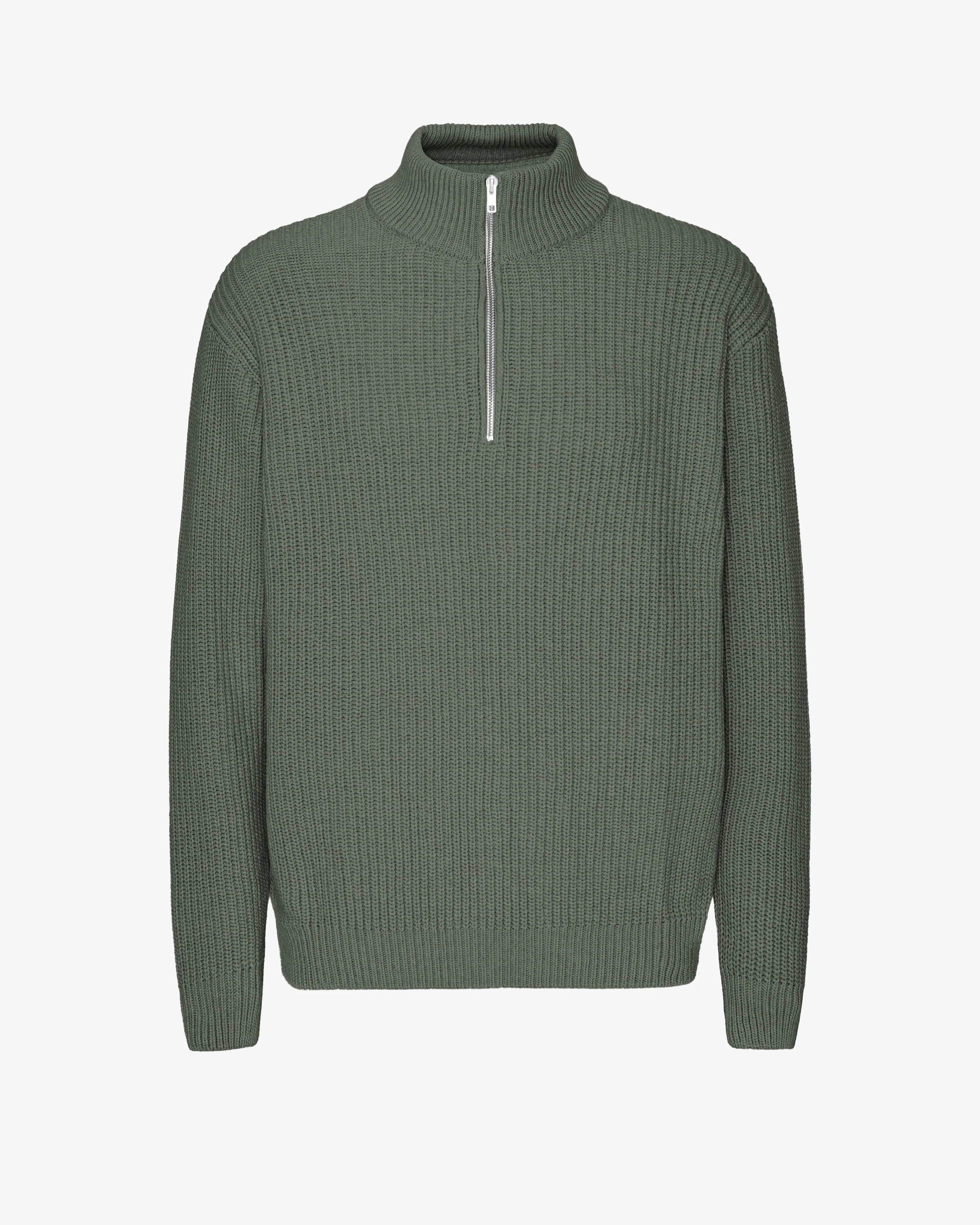 MERINO QUARTER ZIP