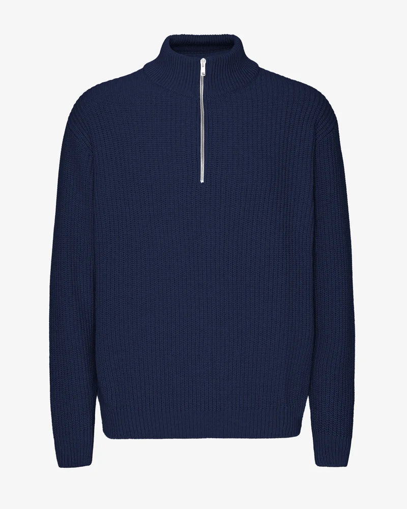 MERINO QUARTER ZIP