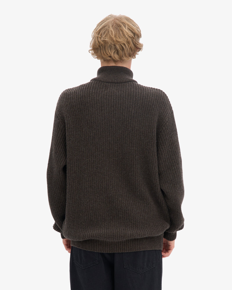 MERINO QUARTER ZIP