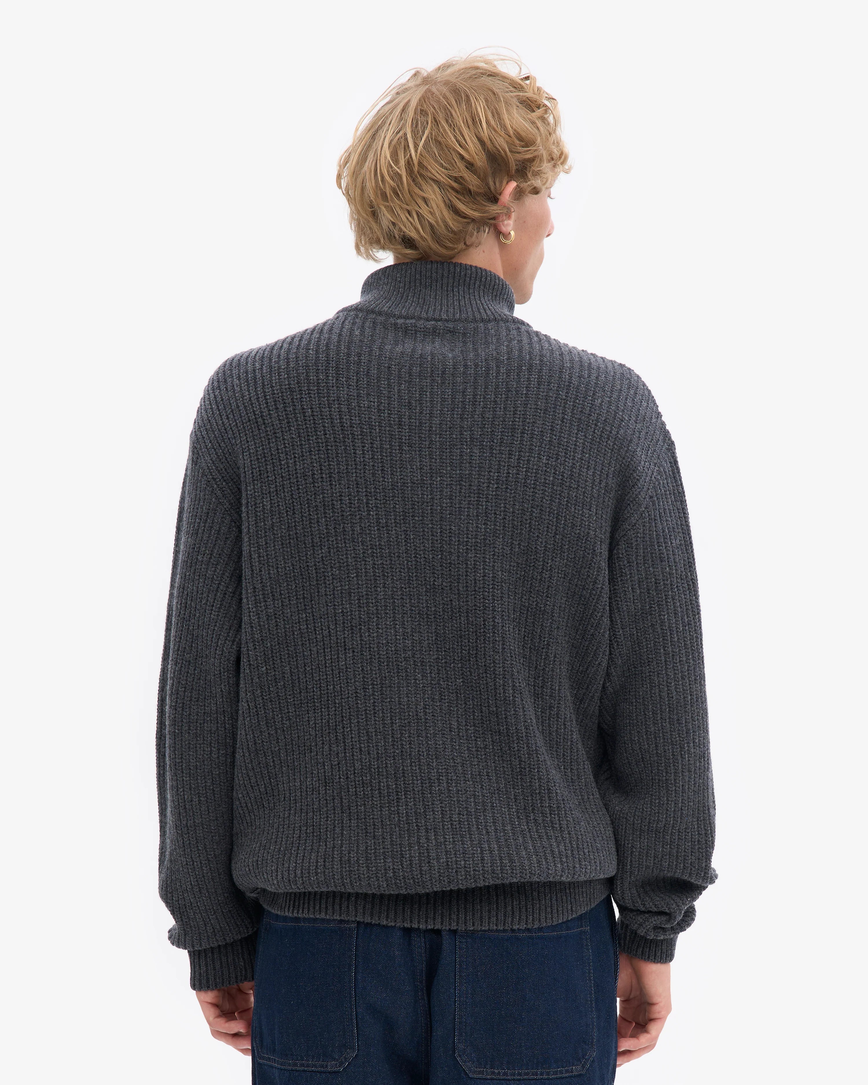 MERINO QUARTER ZIP