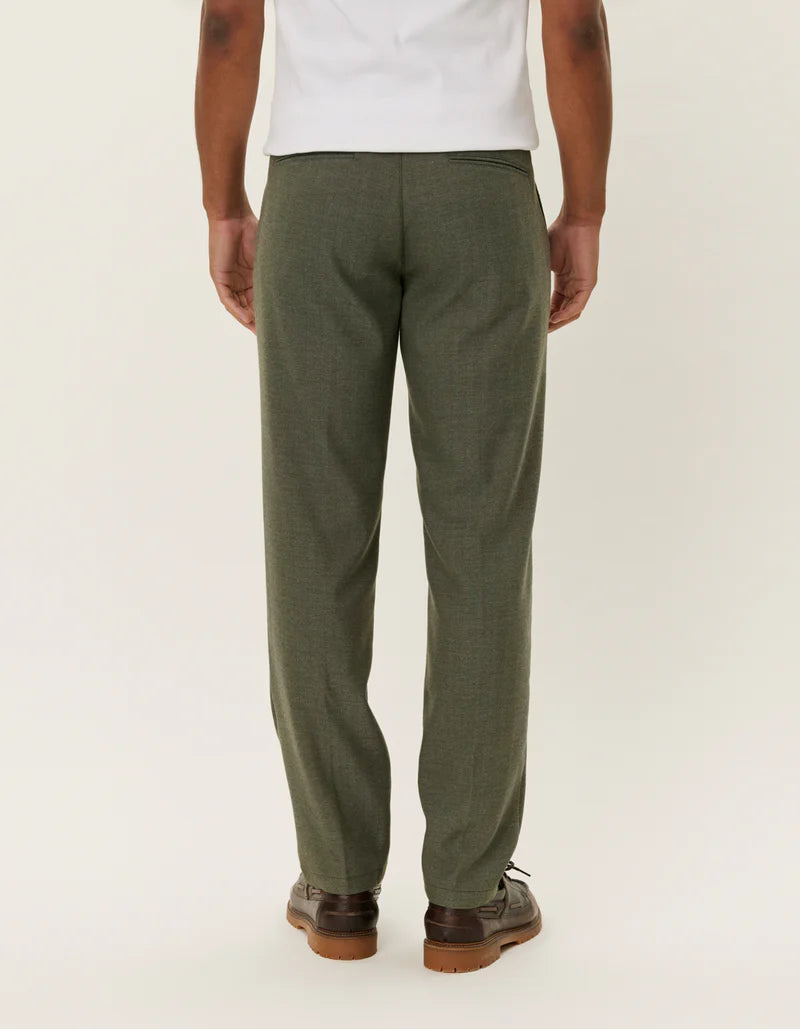 COMO REG HERRINGBONE SUIT PANTS