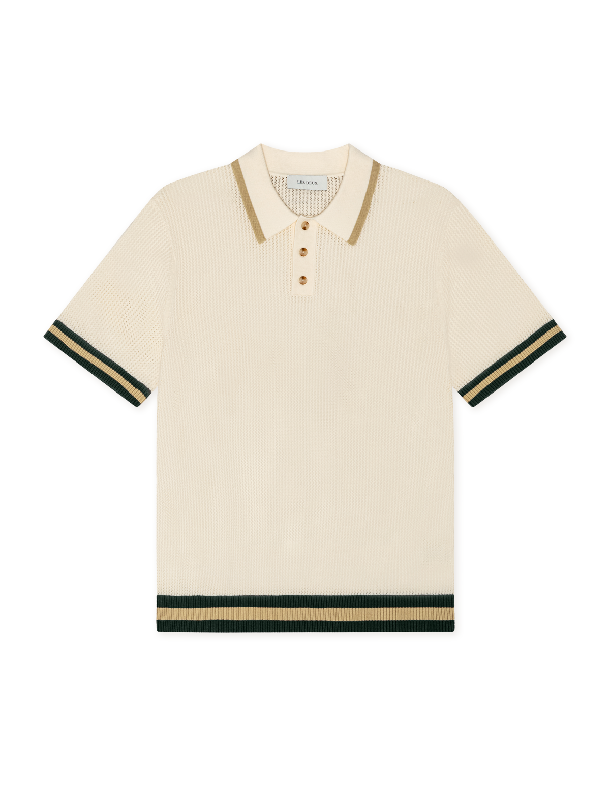 LACE KNITTED POLO
