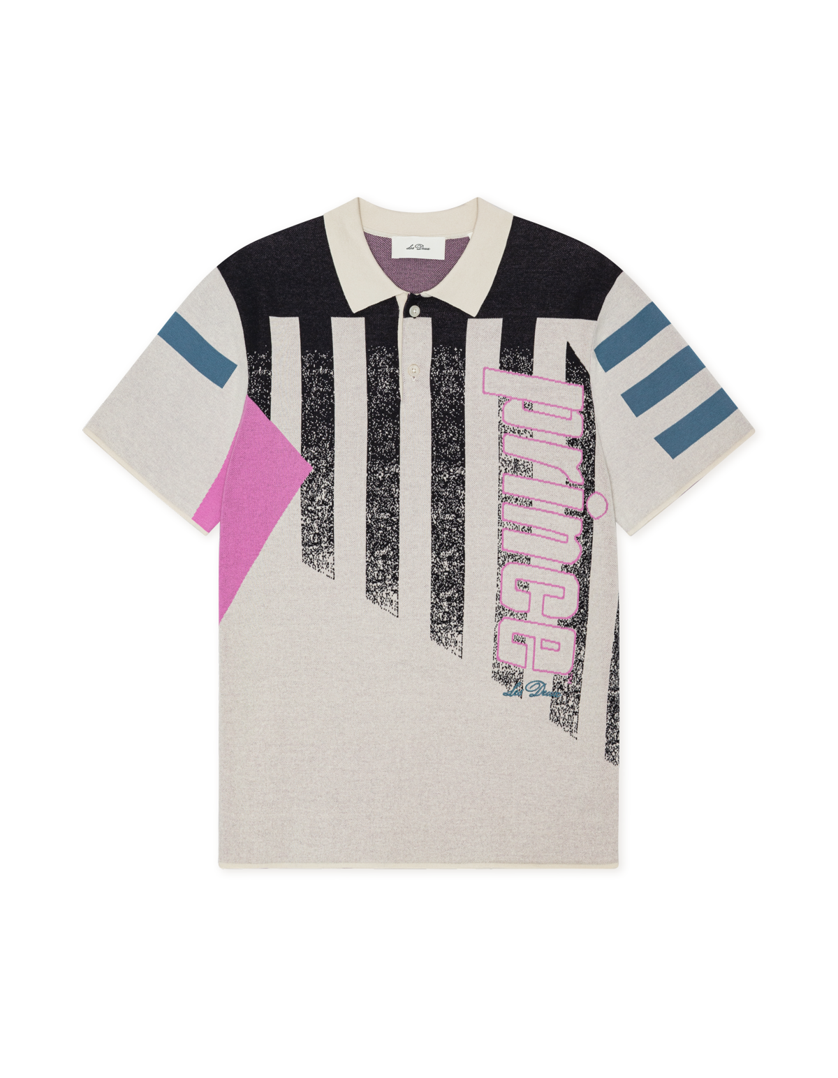 PRINCE INTARSIA KNITTED POLO