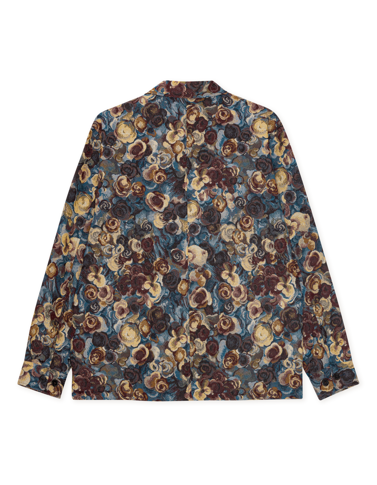 FLOWER JACQUARD OVERSHIRT