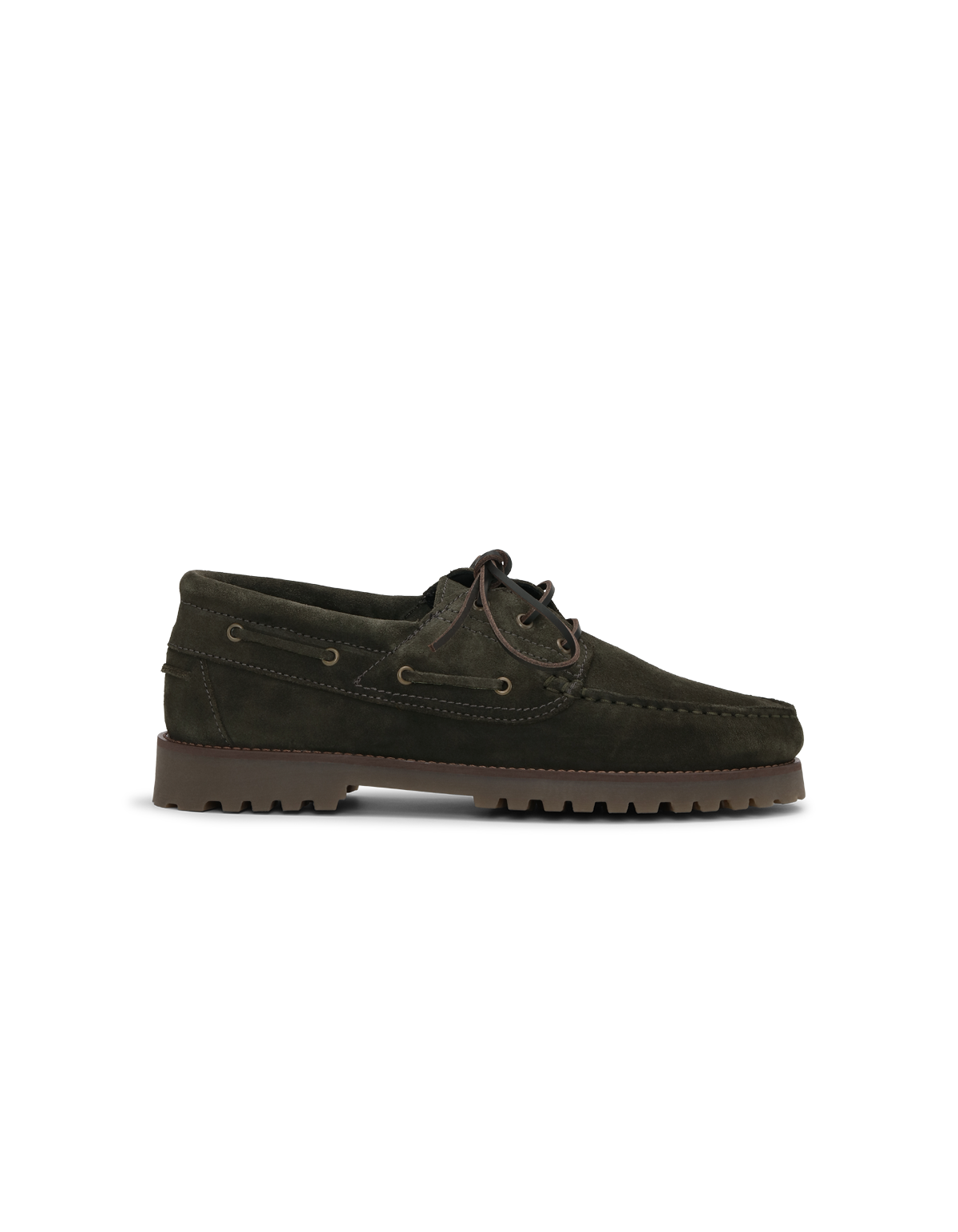 SUEDE BOAT SHOE