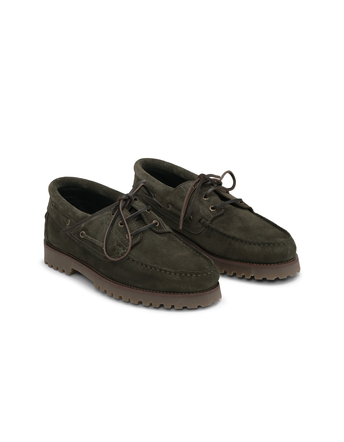 SUEDE BOAT SHOE