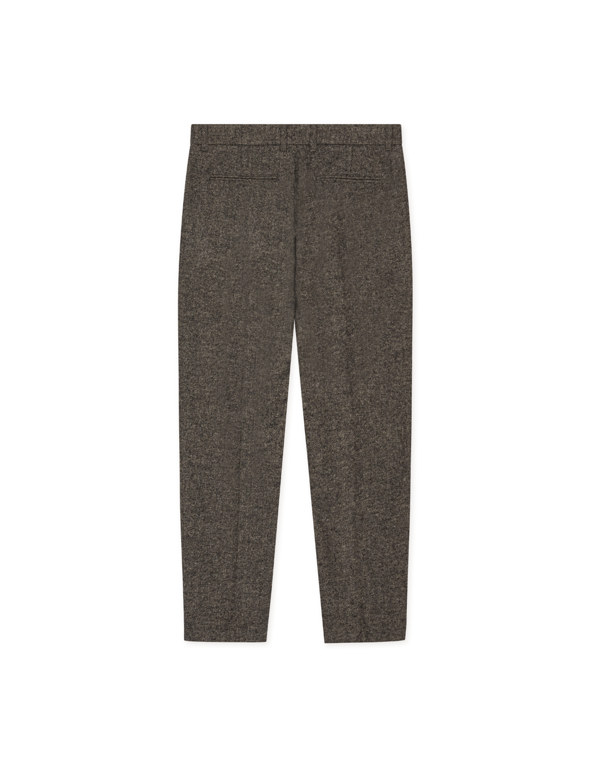 WOOL MELANGE REG SUIT PANTS