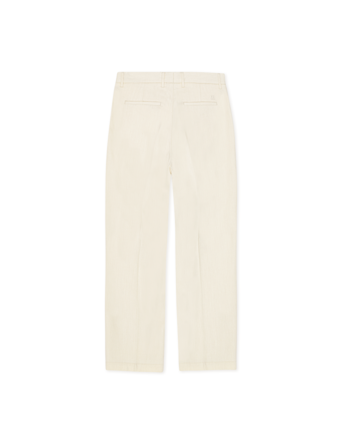 BRUSHED TWILL TAILORED PANTS