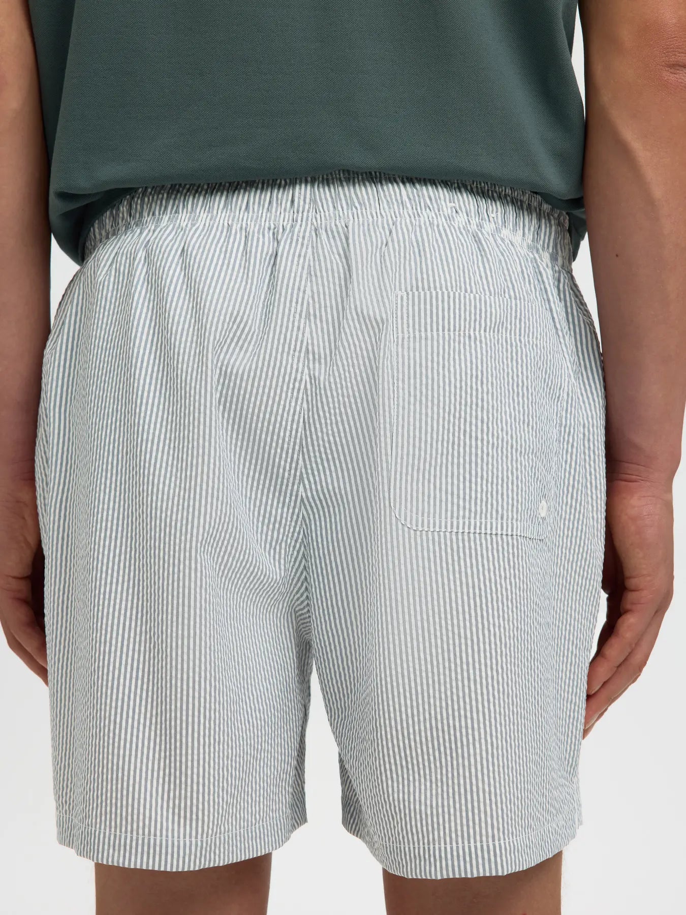COOPER SEERSUCKER  SWIMSHORTS