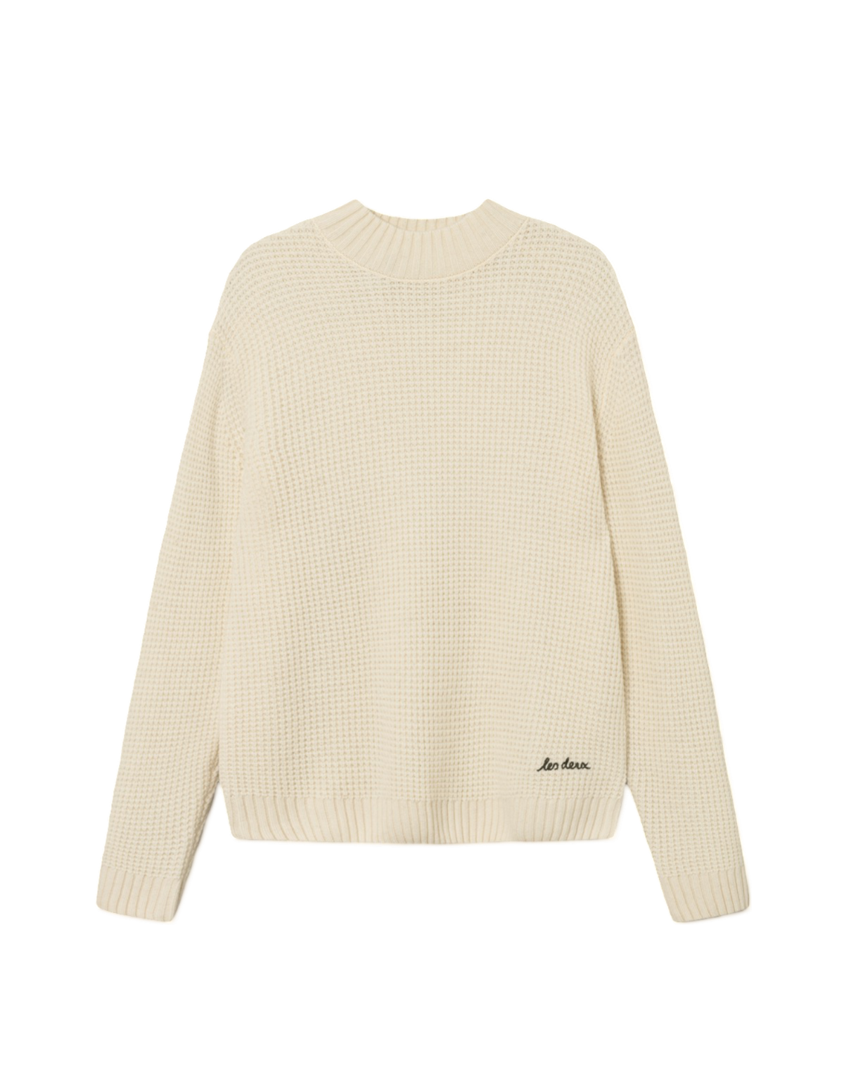 GRADY WAFFLE MOCKNECK KNIT