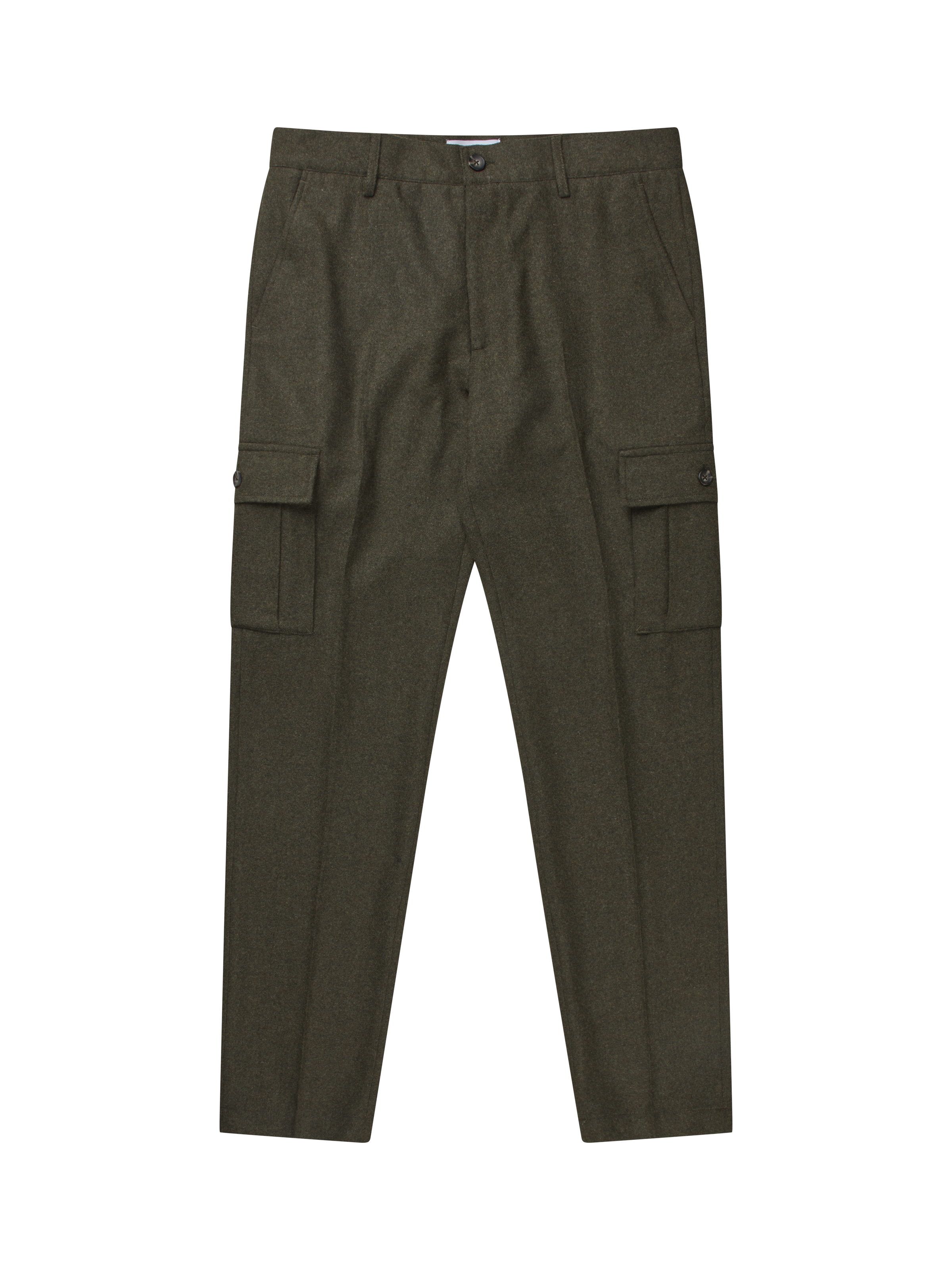 COMO REG WOOL CARGO SUIT PANTS