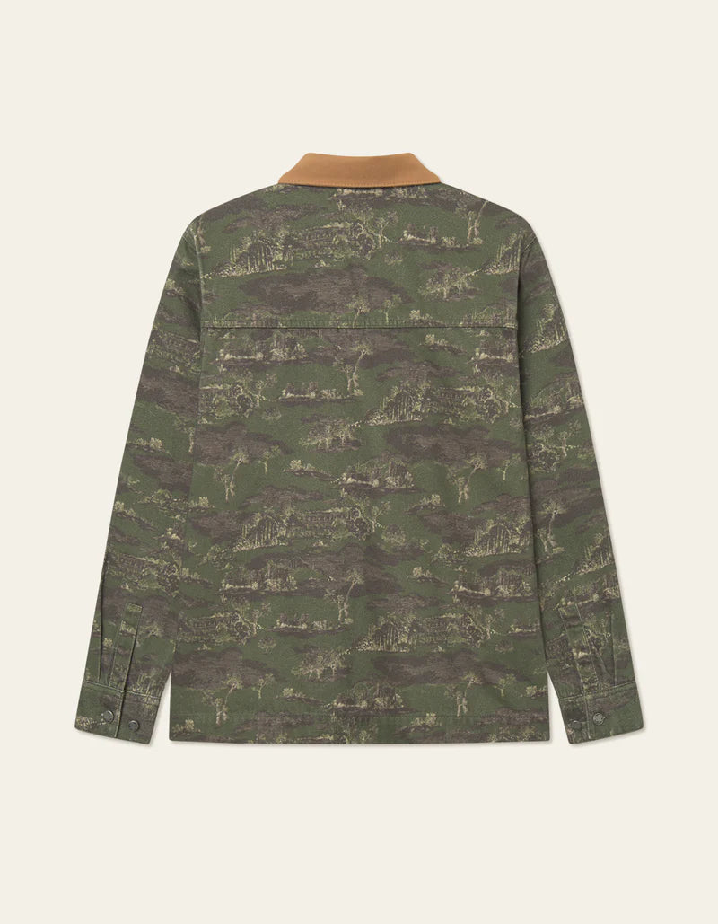 LAYTON AOP DENIM OVERSHIRT