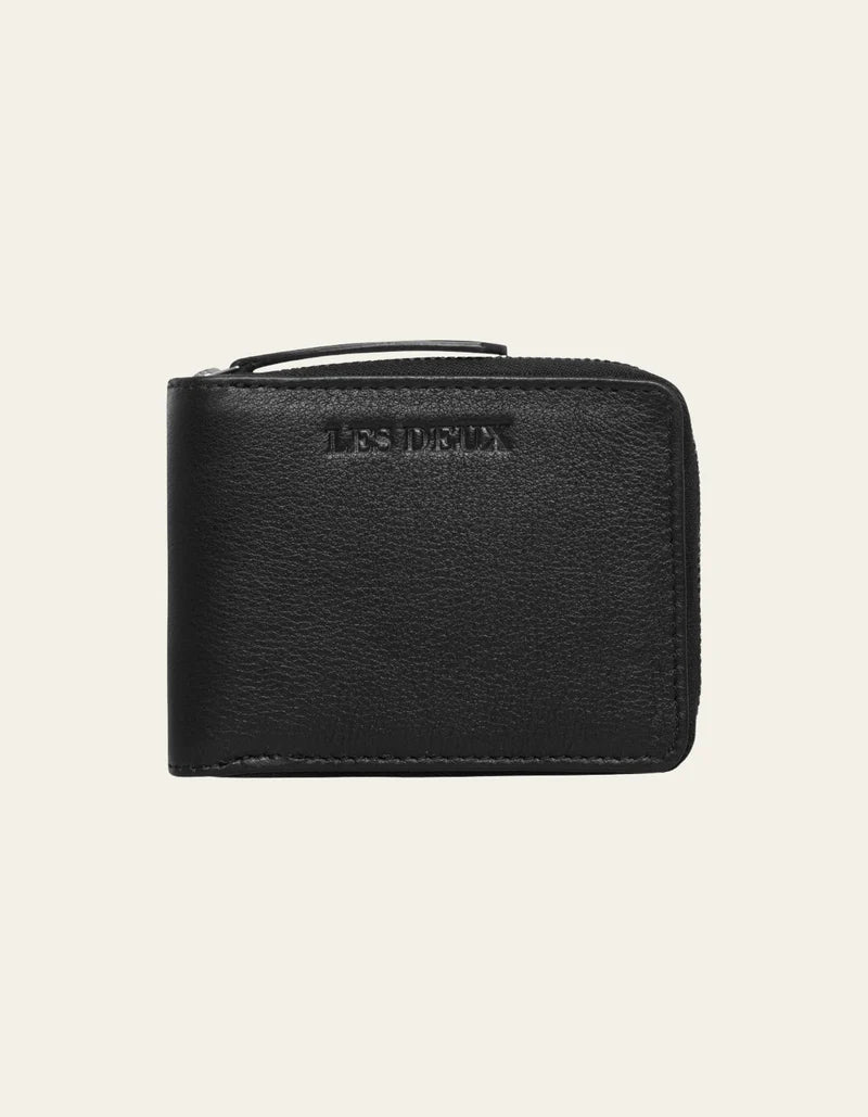 LEATHER ZIP WALLET