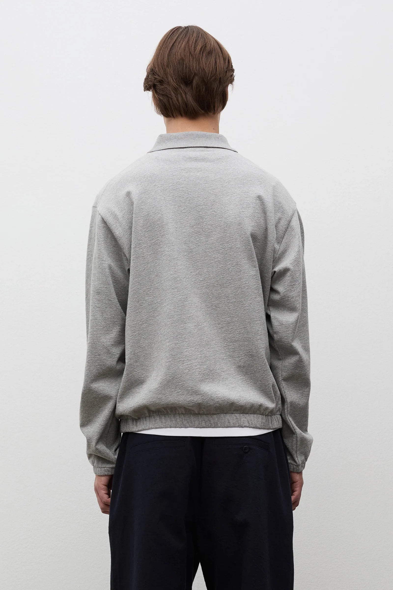 SYLANE RELAXED LIGHT PILE JERSEY POLO