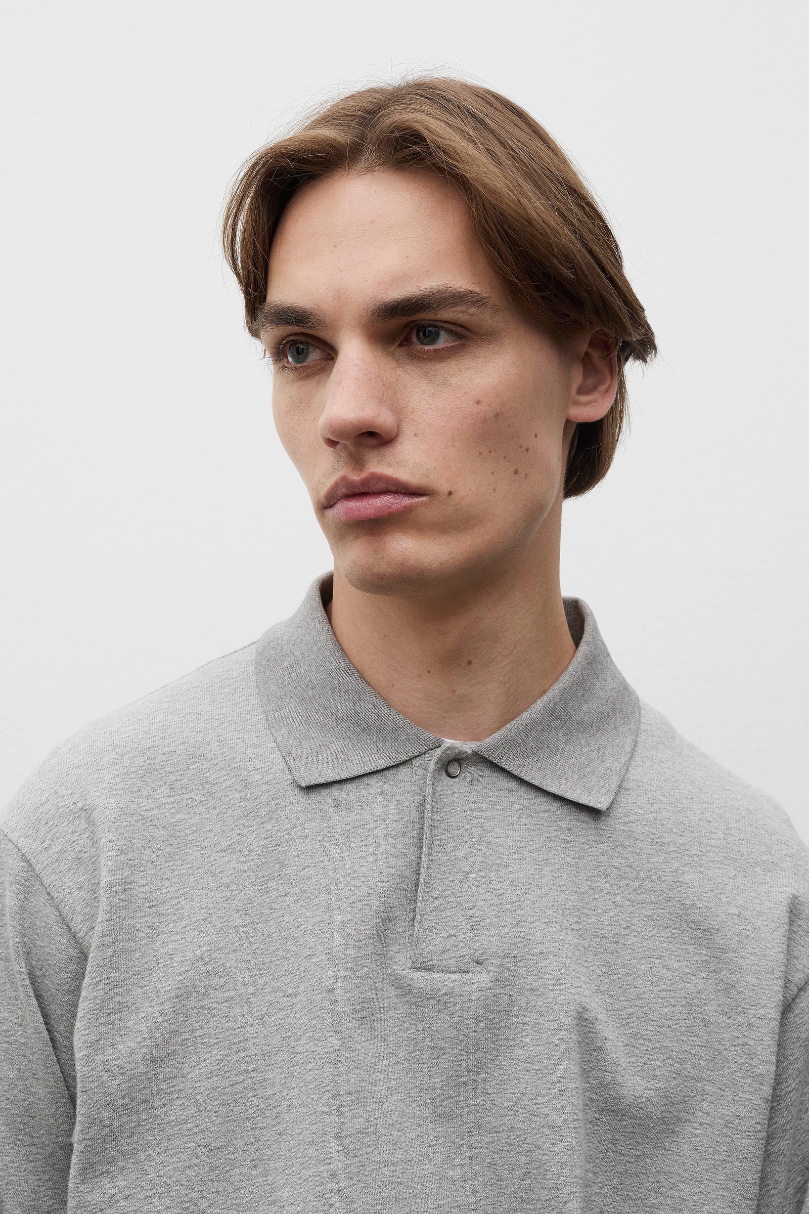 SYLANE RELAXED LIGHT PILE JERSEY POLO