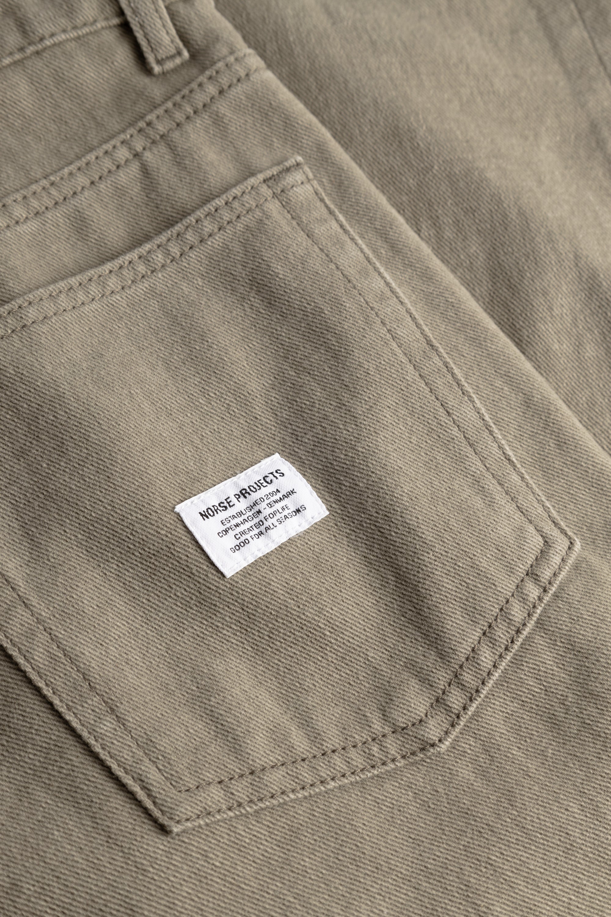 KORSHAVN 5 POCKET DYED TWILL
