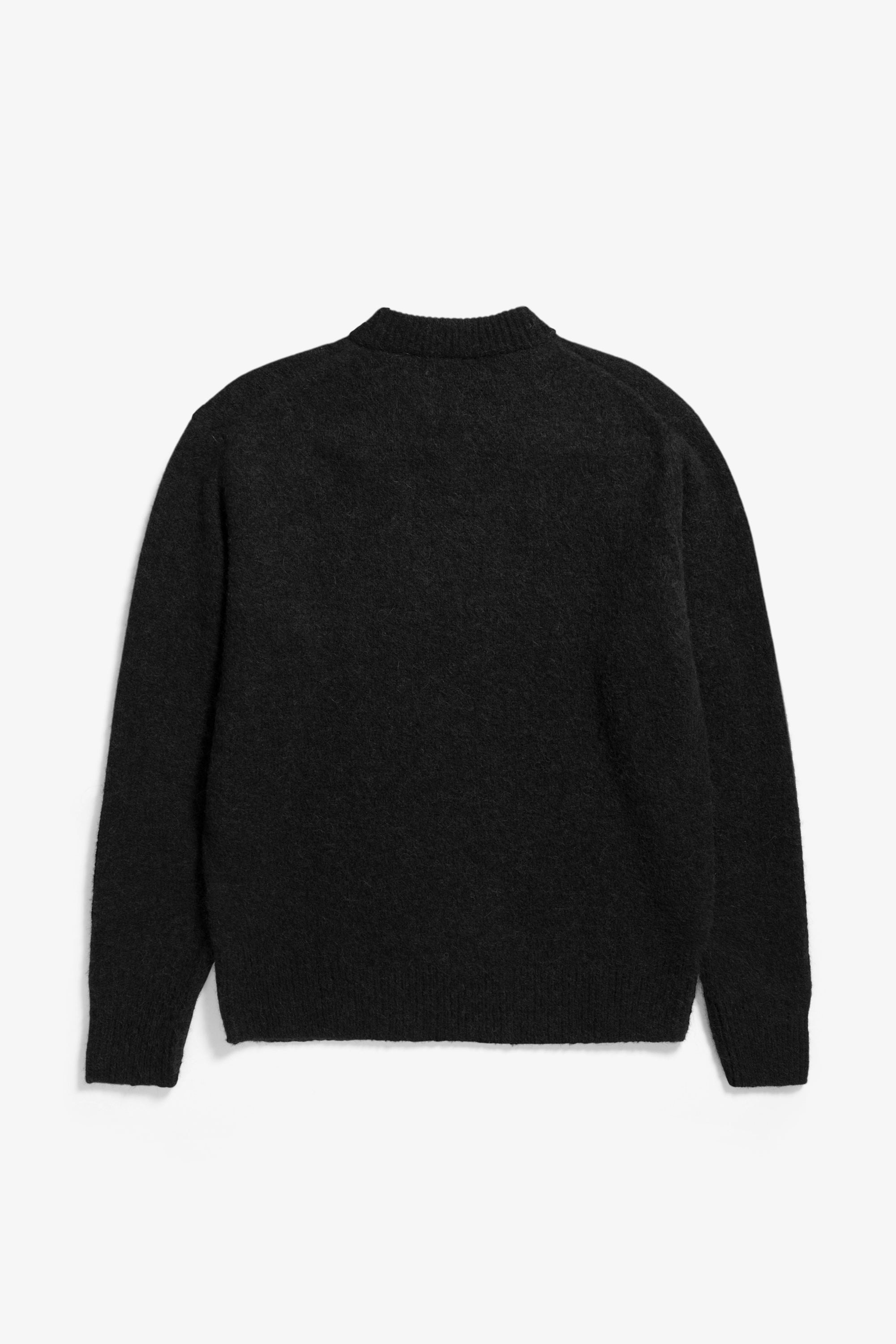 RASMUS RELAXED BRUSHED V-NECK SWEATER