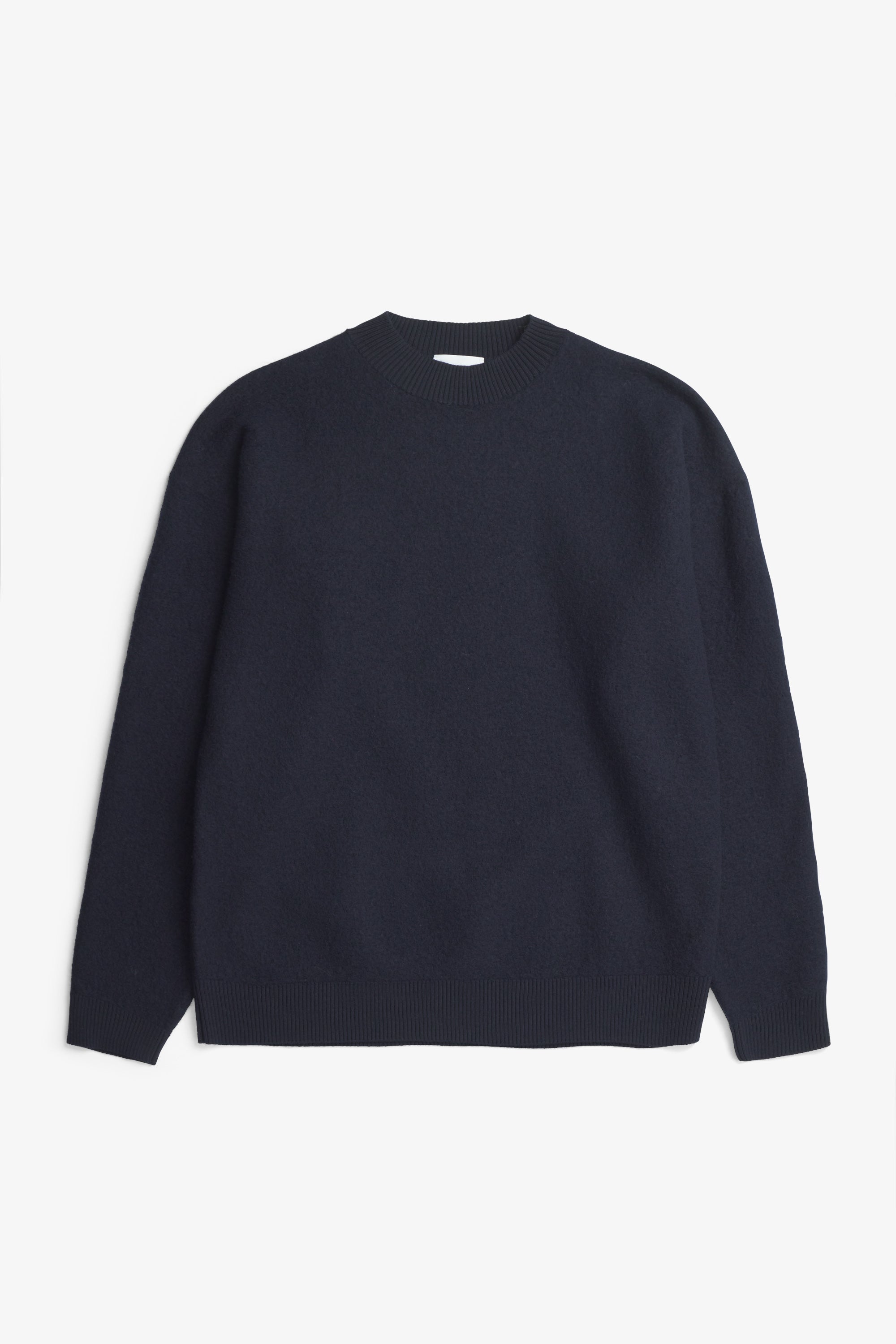 ROM BOILED WOOL CREWNECK