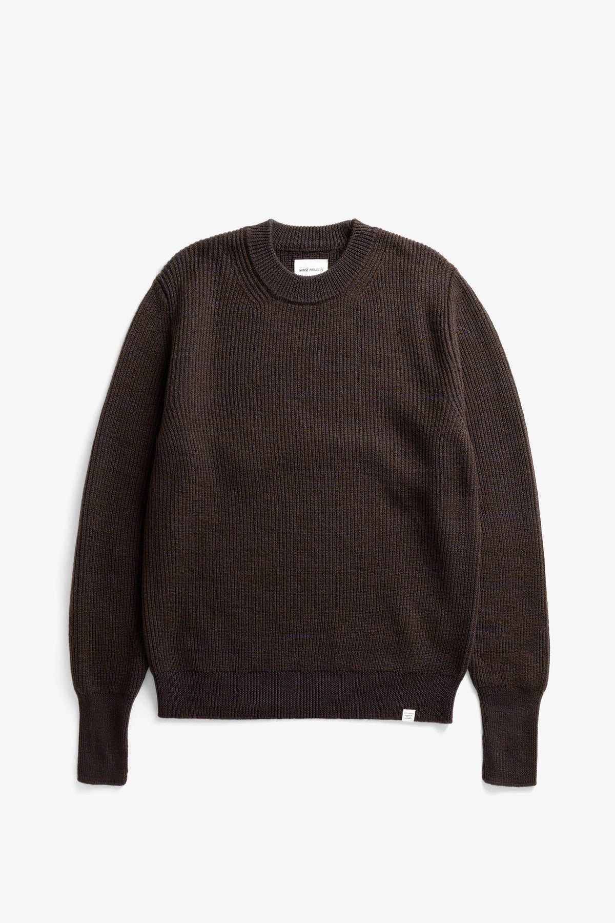 HENNING COTTON WOOL RIB SWEATER