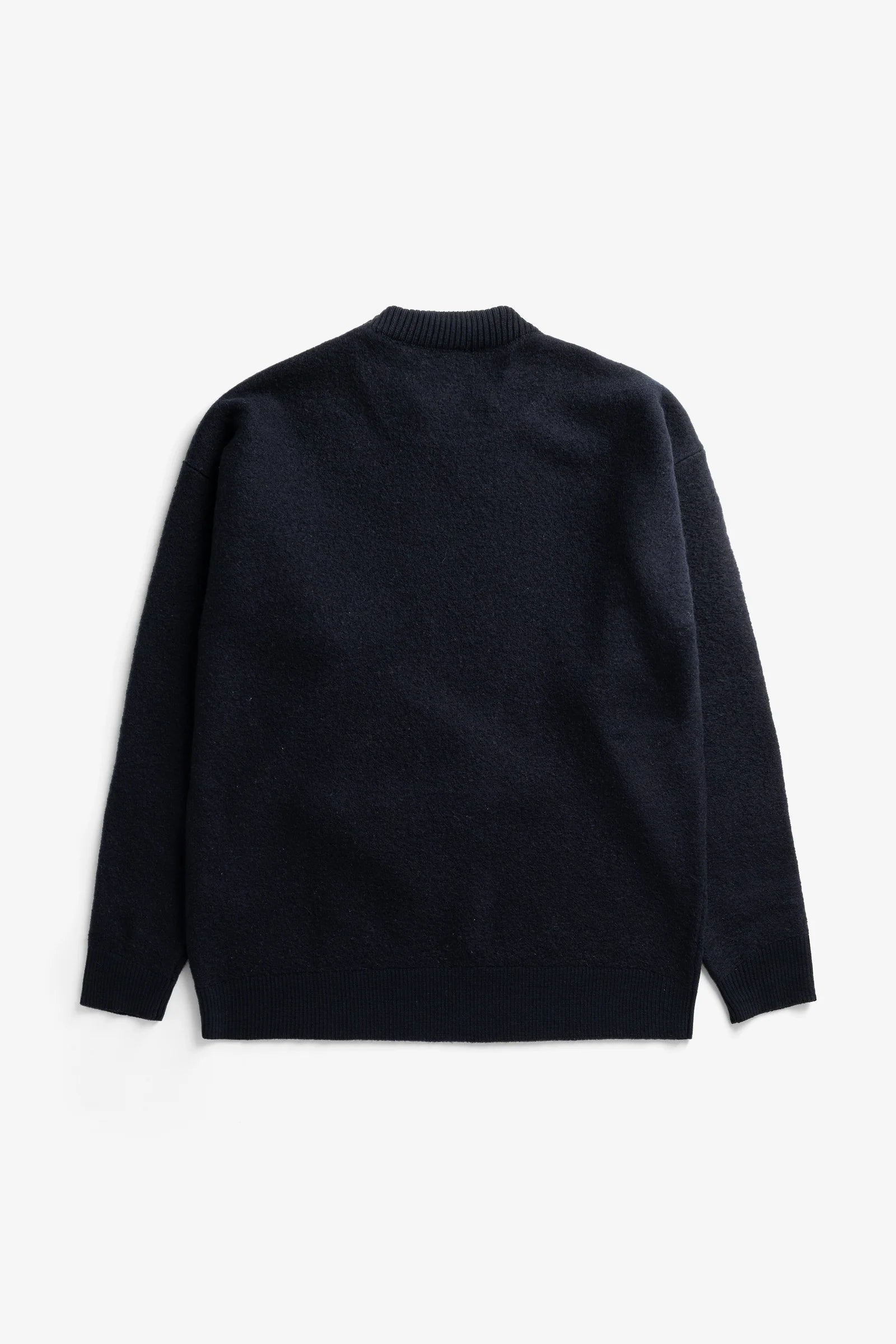 KRAGHOLM BOILED WOOL CREWNECK