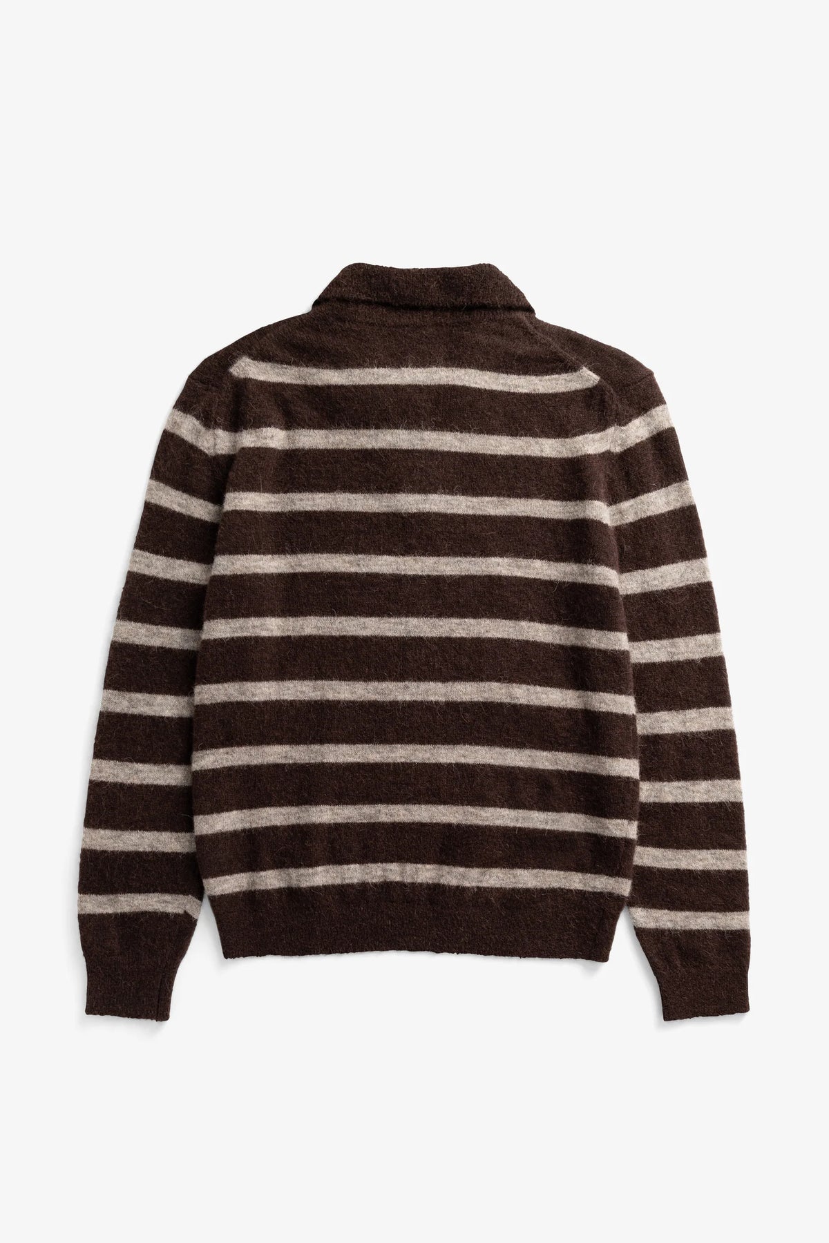 GUDME BABY ALPACA STRIPE POLO