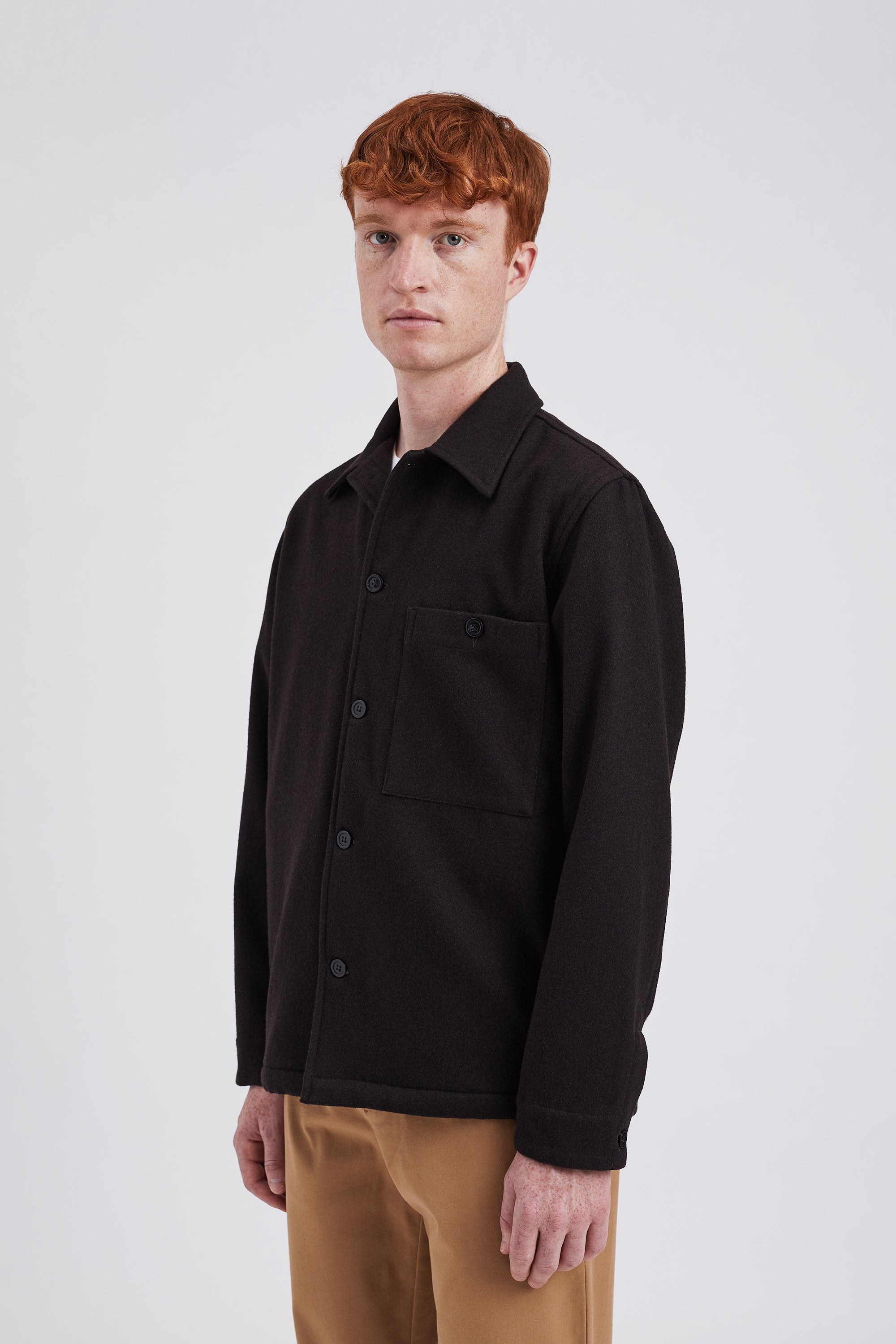 FOLKE WOOL OVERSHIRT