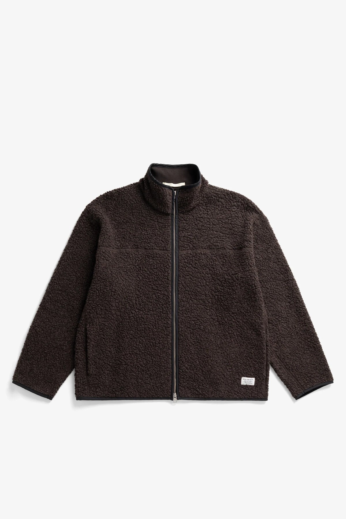 BJERGET SHERPA WOOL FLEECE JACKET