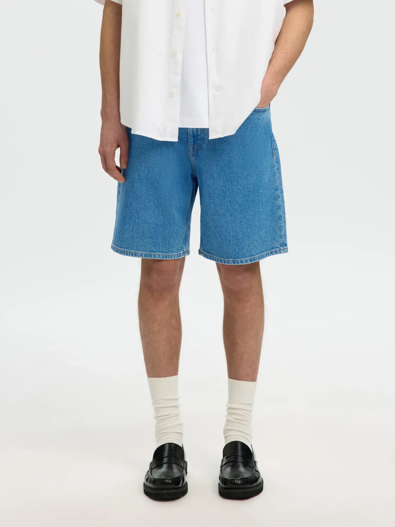 ALEX BLUE  DENIM SHORT