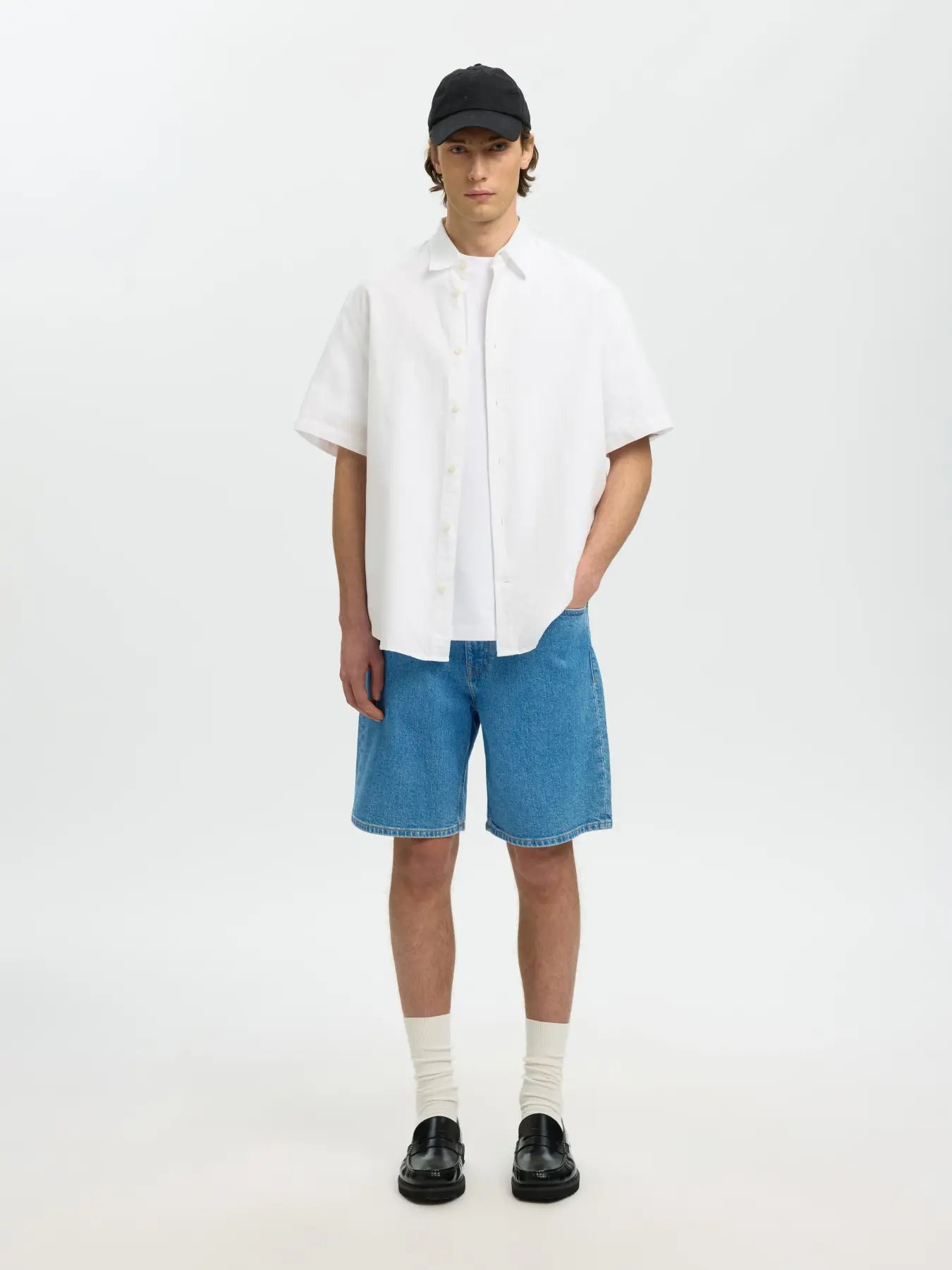 ALEX BLUE  DENIM SHORT