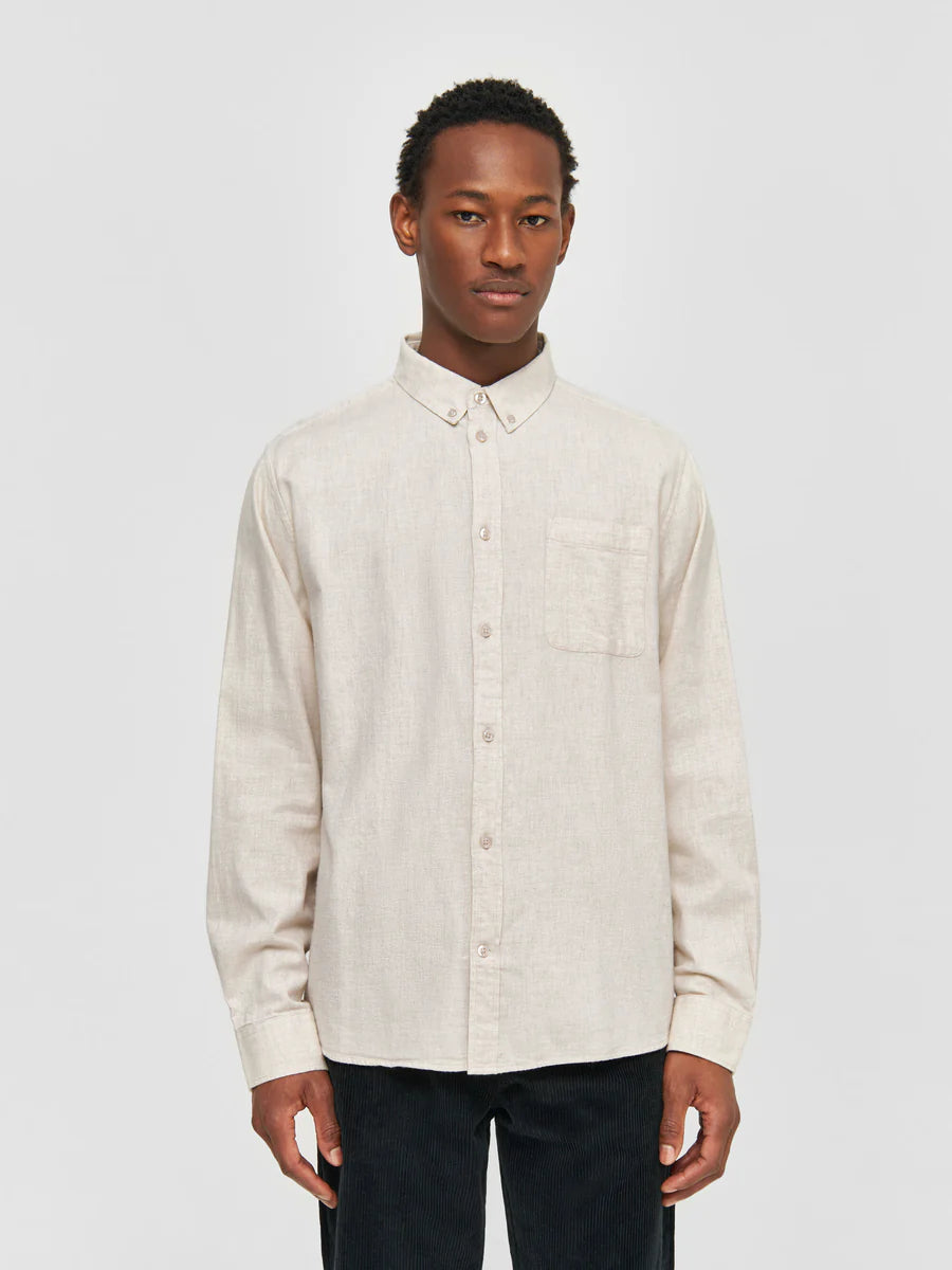 MÉLANGÉ FLANNEL SHIRT