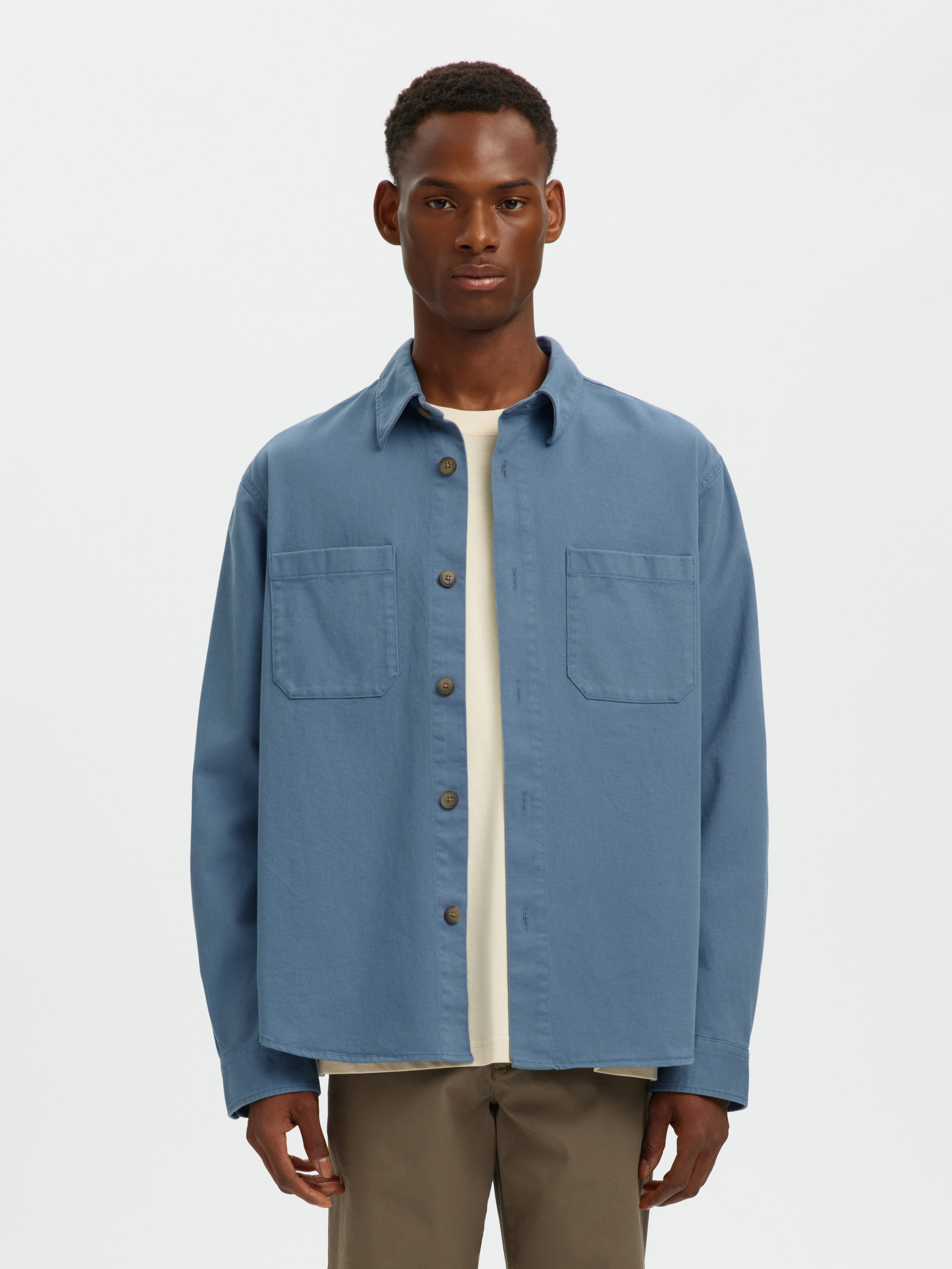 TRAVIS TWILL OVERSHIRT
