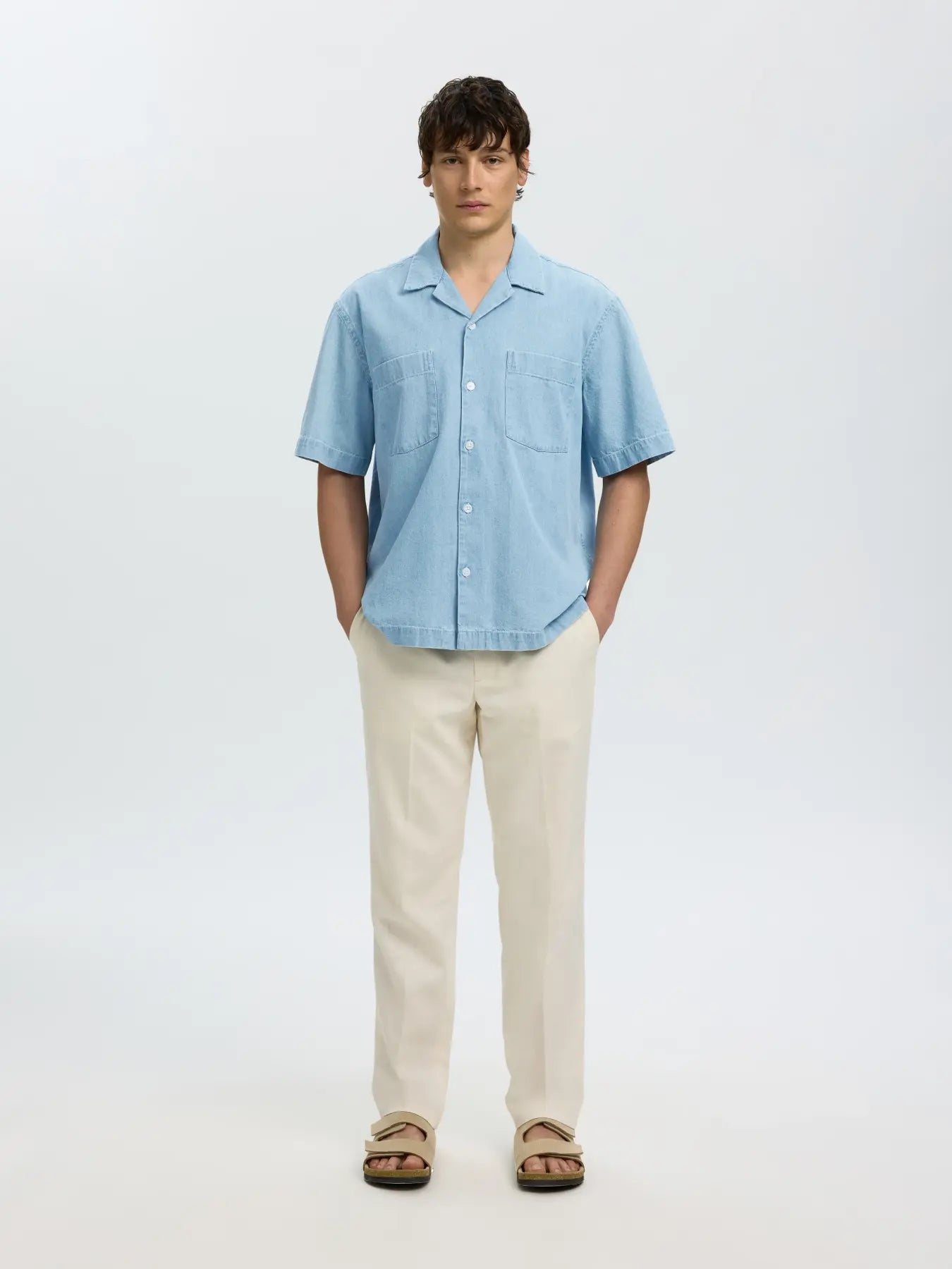 CARLO DENIM SS SHIRT