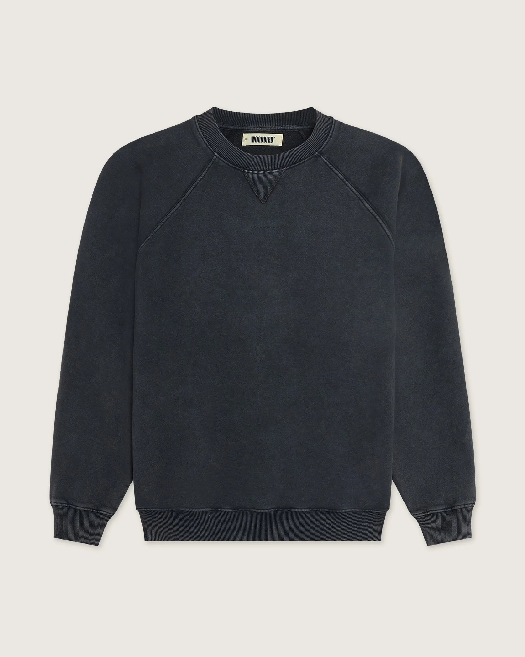 ZHANG WASHED LOGO CREW