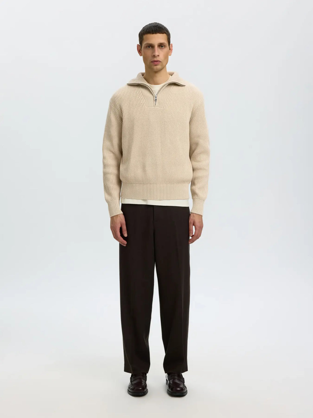DRY KNIT HALF ZIP