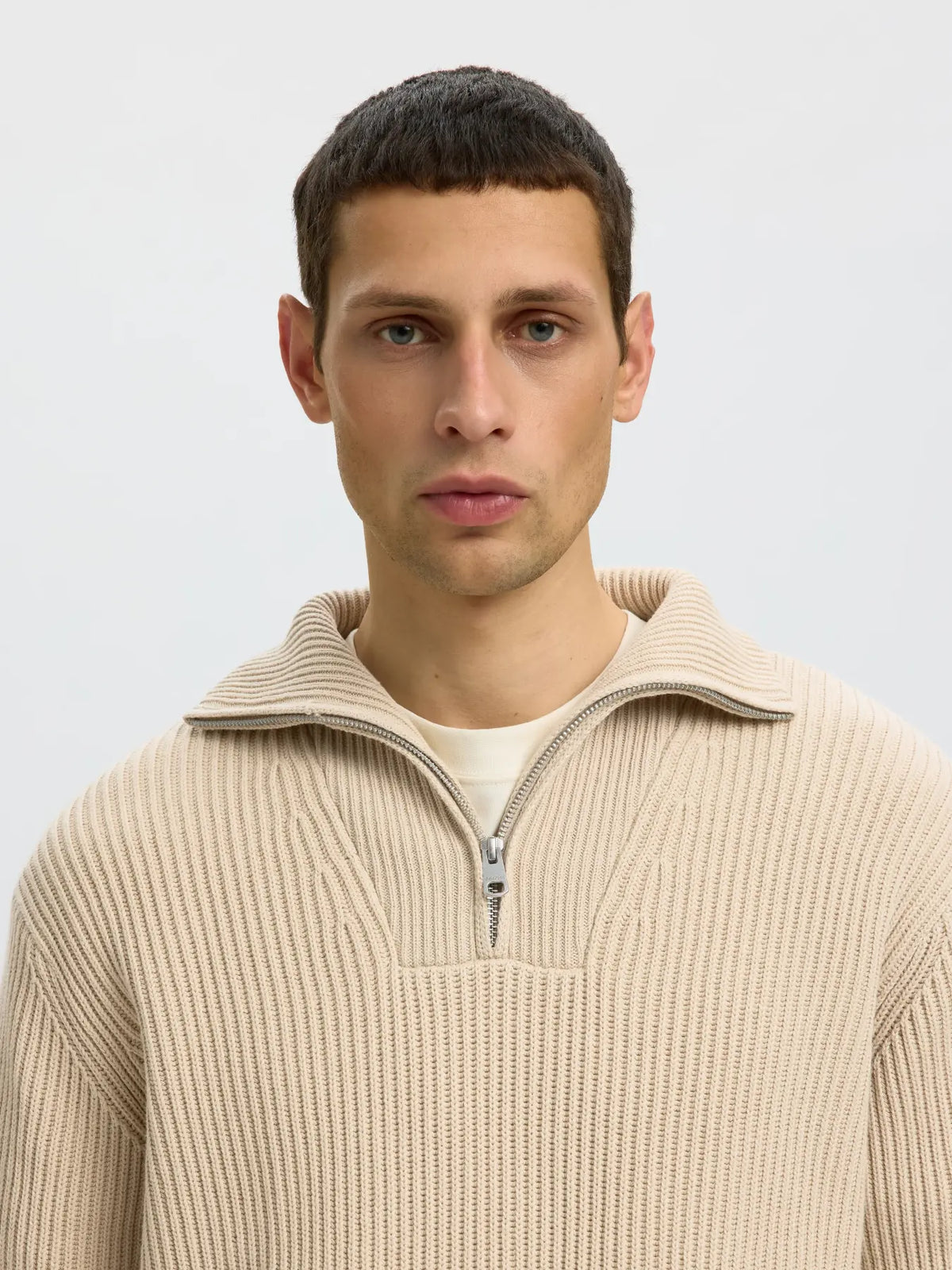 DRY KNIT HALF ZIP