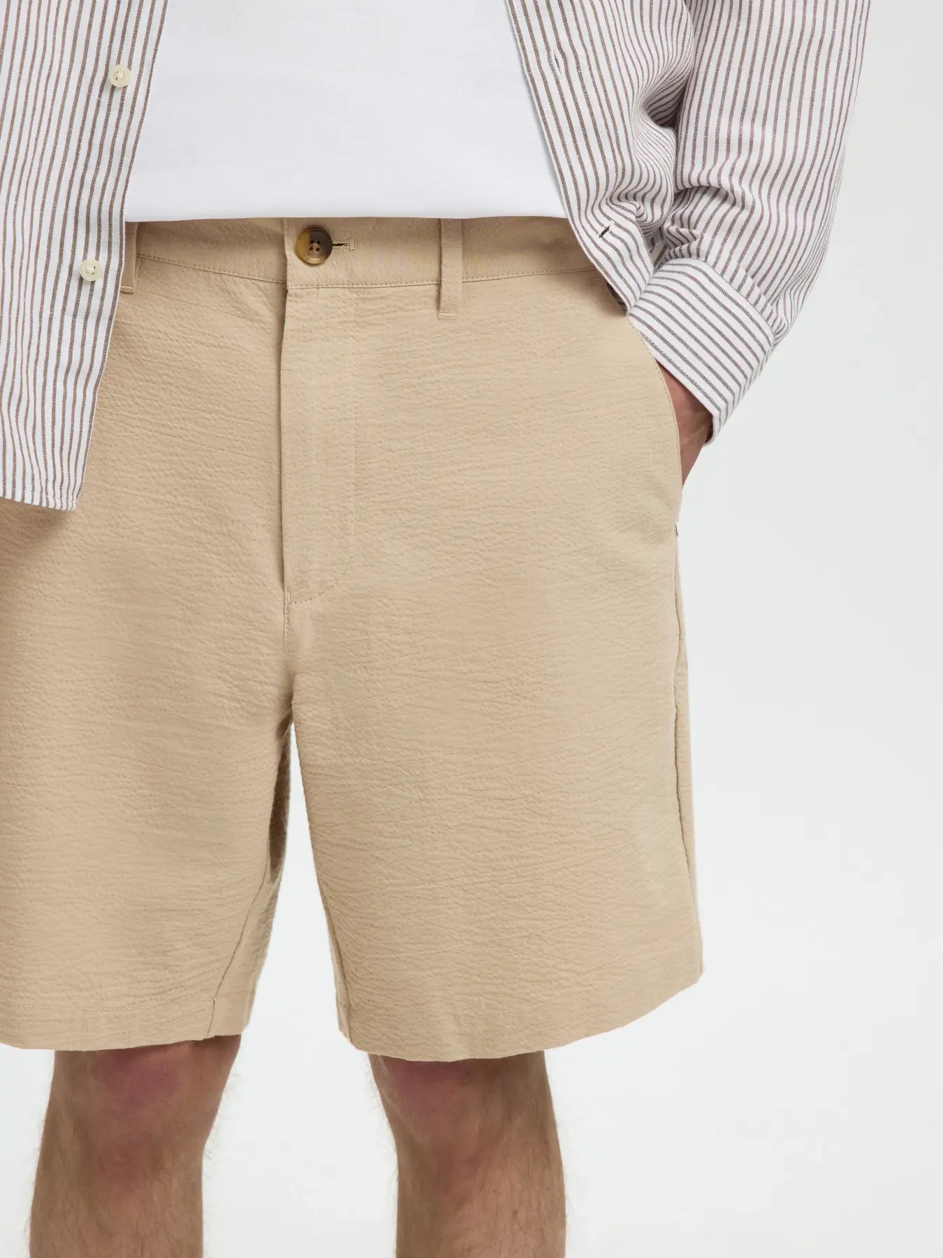 KARL SEERSUCKER SHORTS