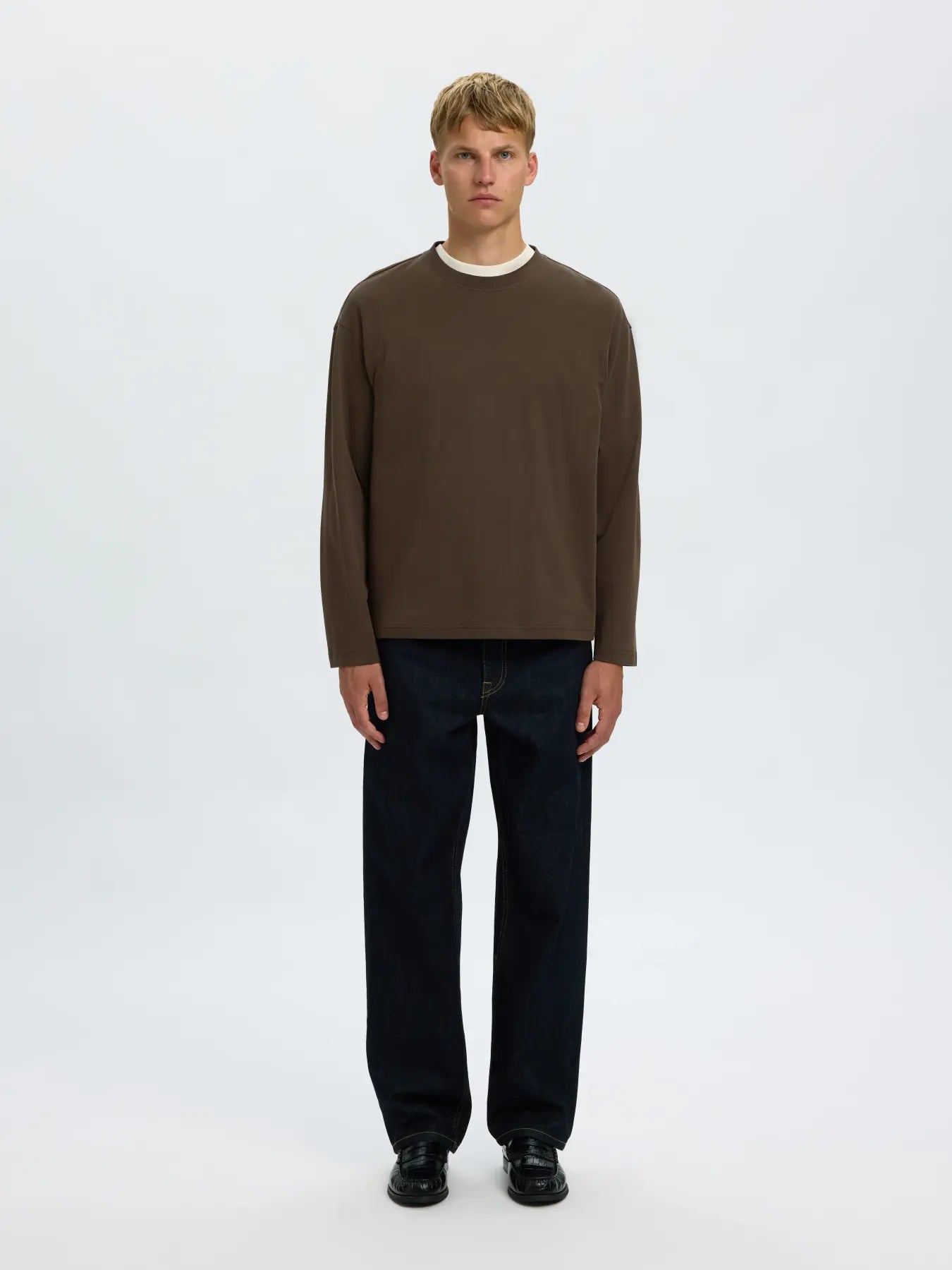 TAJ HEAVY LS O-NECK TEE