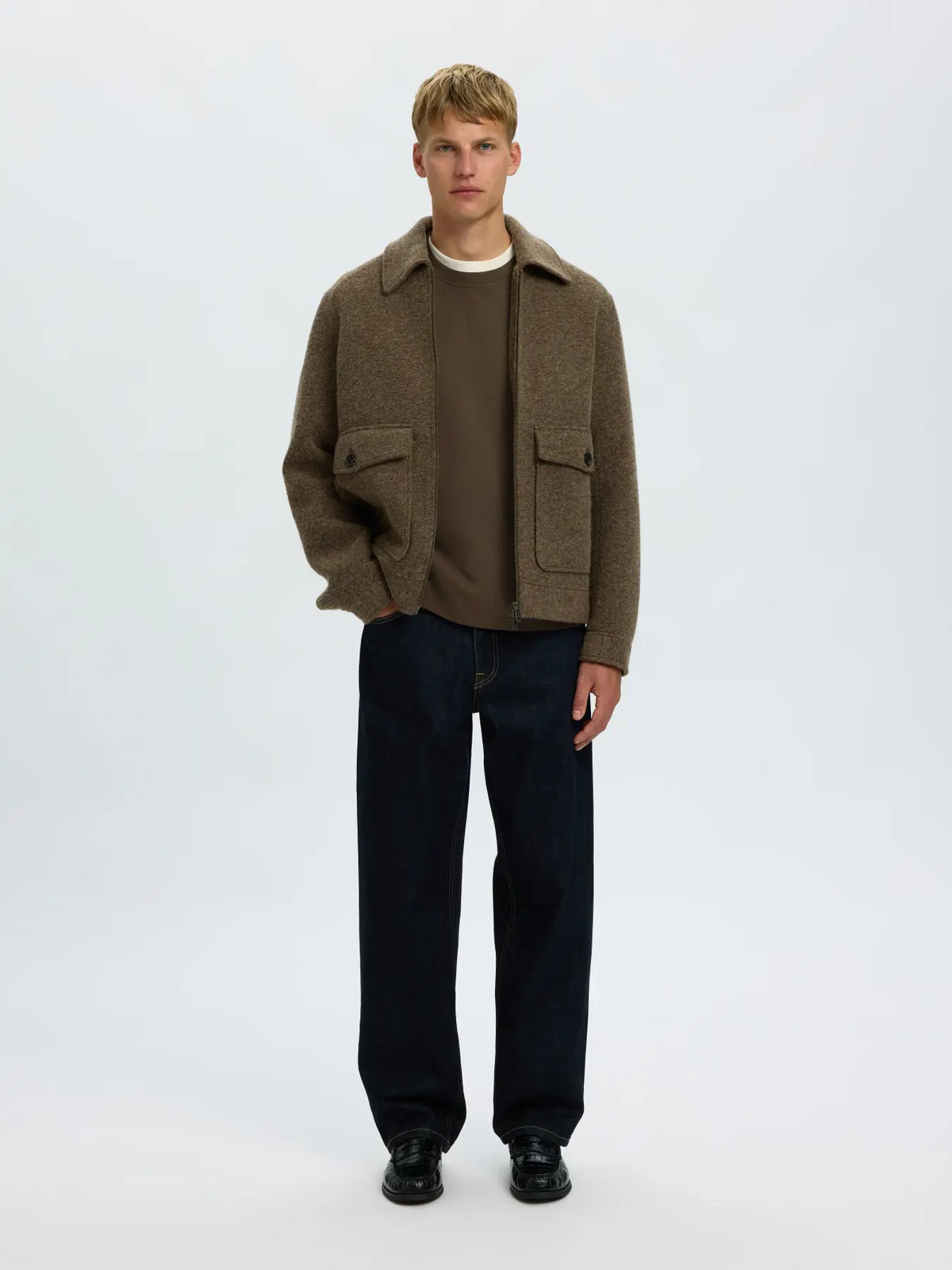 TAJ HEAVY LS O-NECK TEE